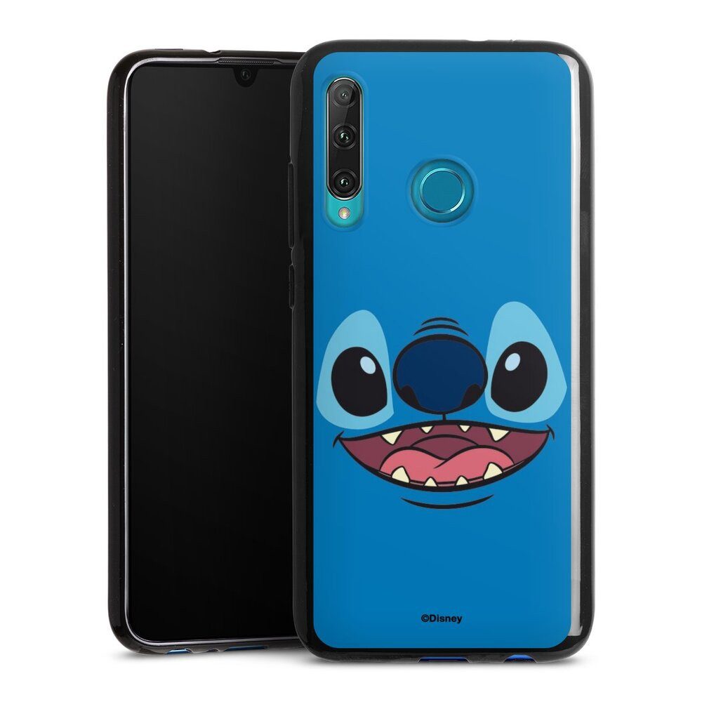 DeinDesign Handyhülle Lilo & Stitch Disney Offizielles Lizenzprodukt Stitch Closeup, OnePlus 8 Silikon Hülle Bumper Case Handy Schutzhülle Smartphone Cover