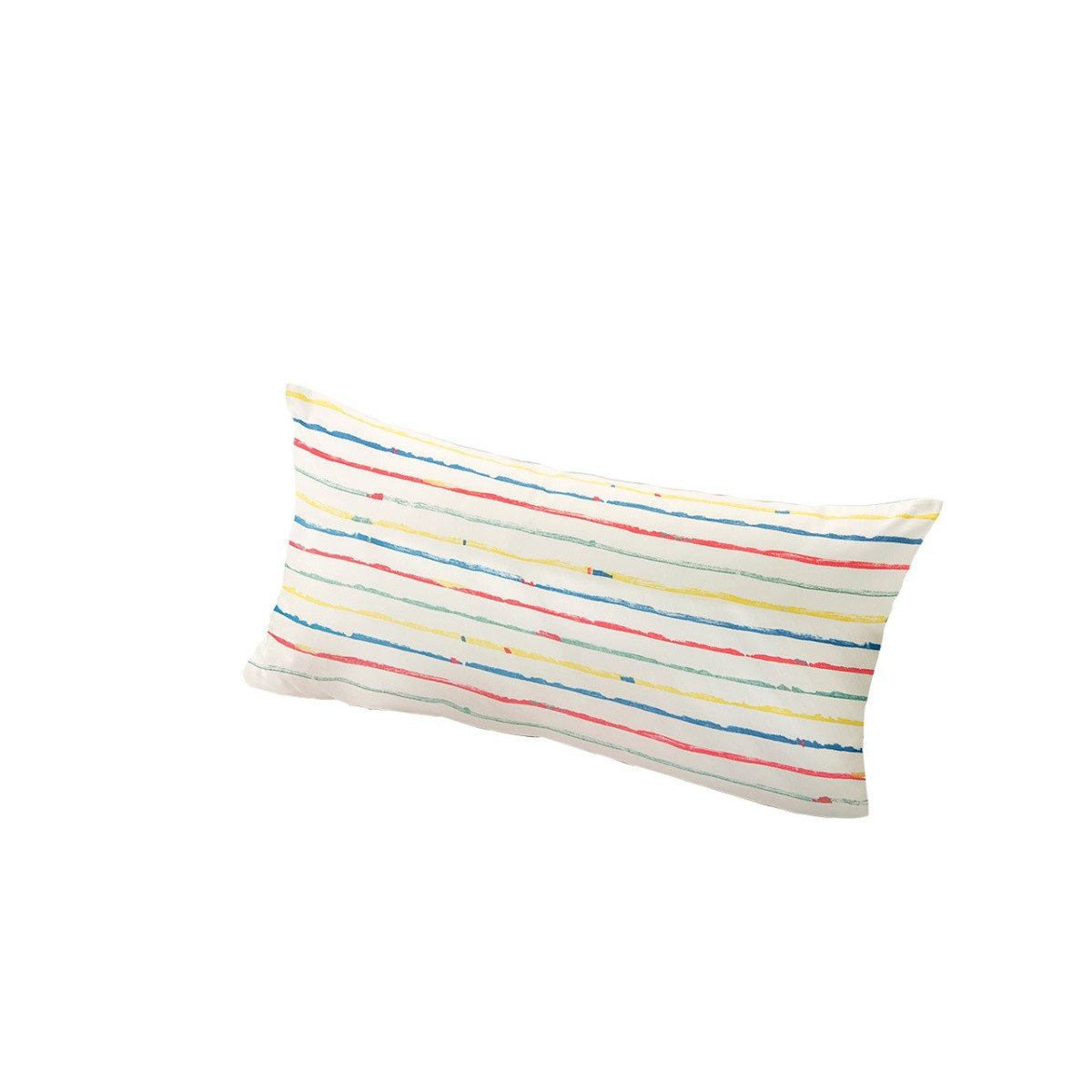 Cotonea Kissenbezug Stripy für Kinder aus Bio Baumwoll Satin, (1 Stück), waschbar bis 60° C
