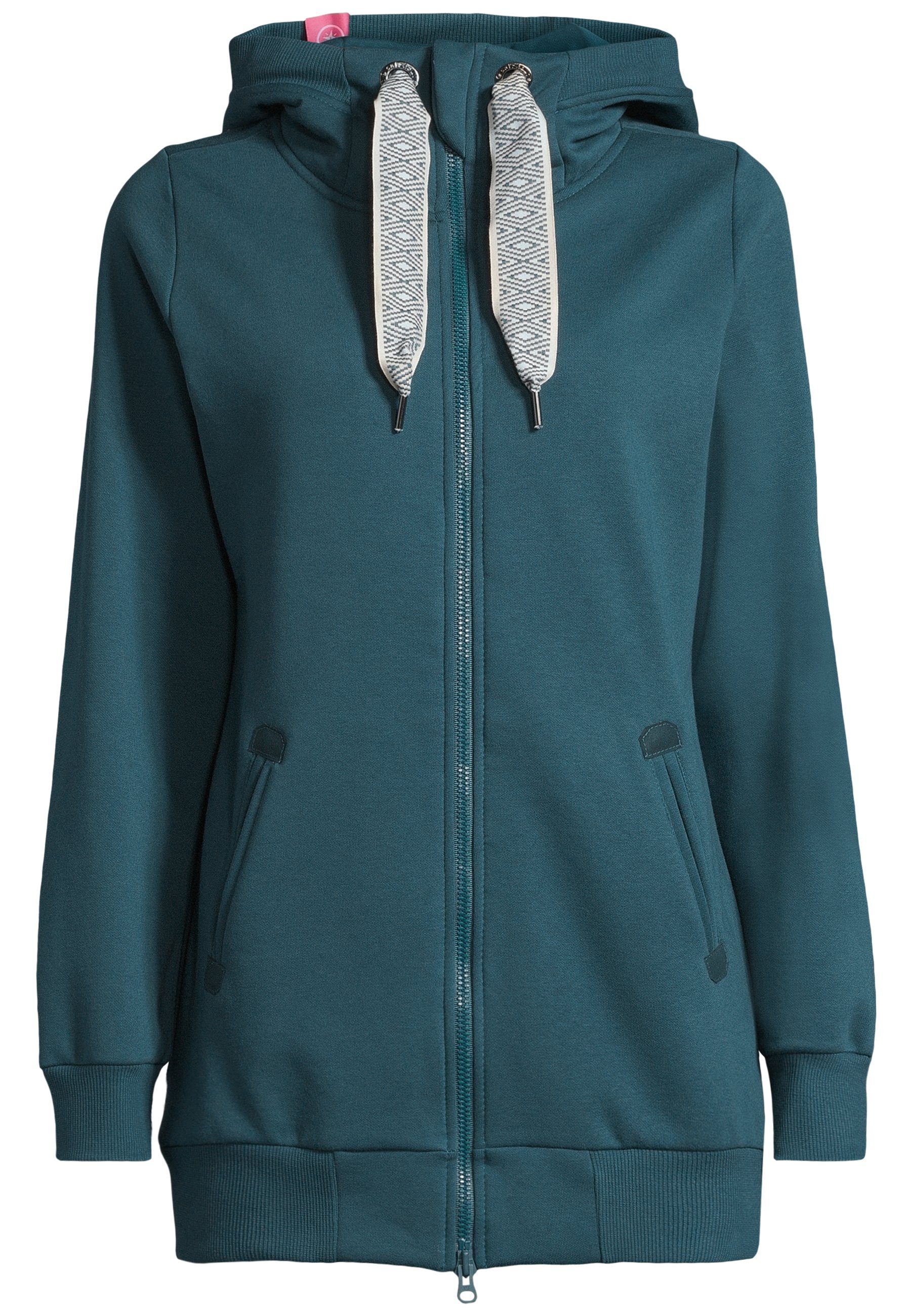 salzhaut Sweatjacke Nordörp Damen Leicht tailliert weiche, bequeme Sweatjac günstig online kaufen