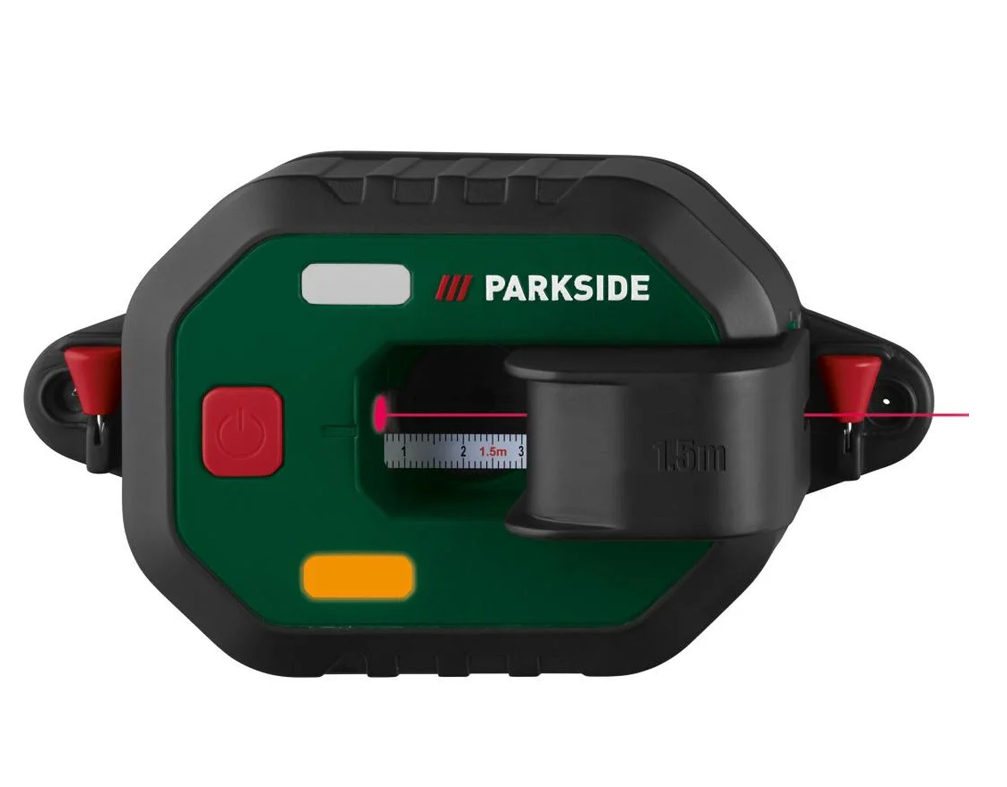 Parkside Laserwasserwaage PARKSIDE® Digitale Laserwasserwaage Wasserwaage Rollmaßband PLLM 10 A1
