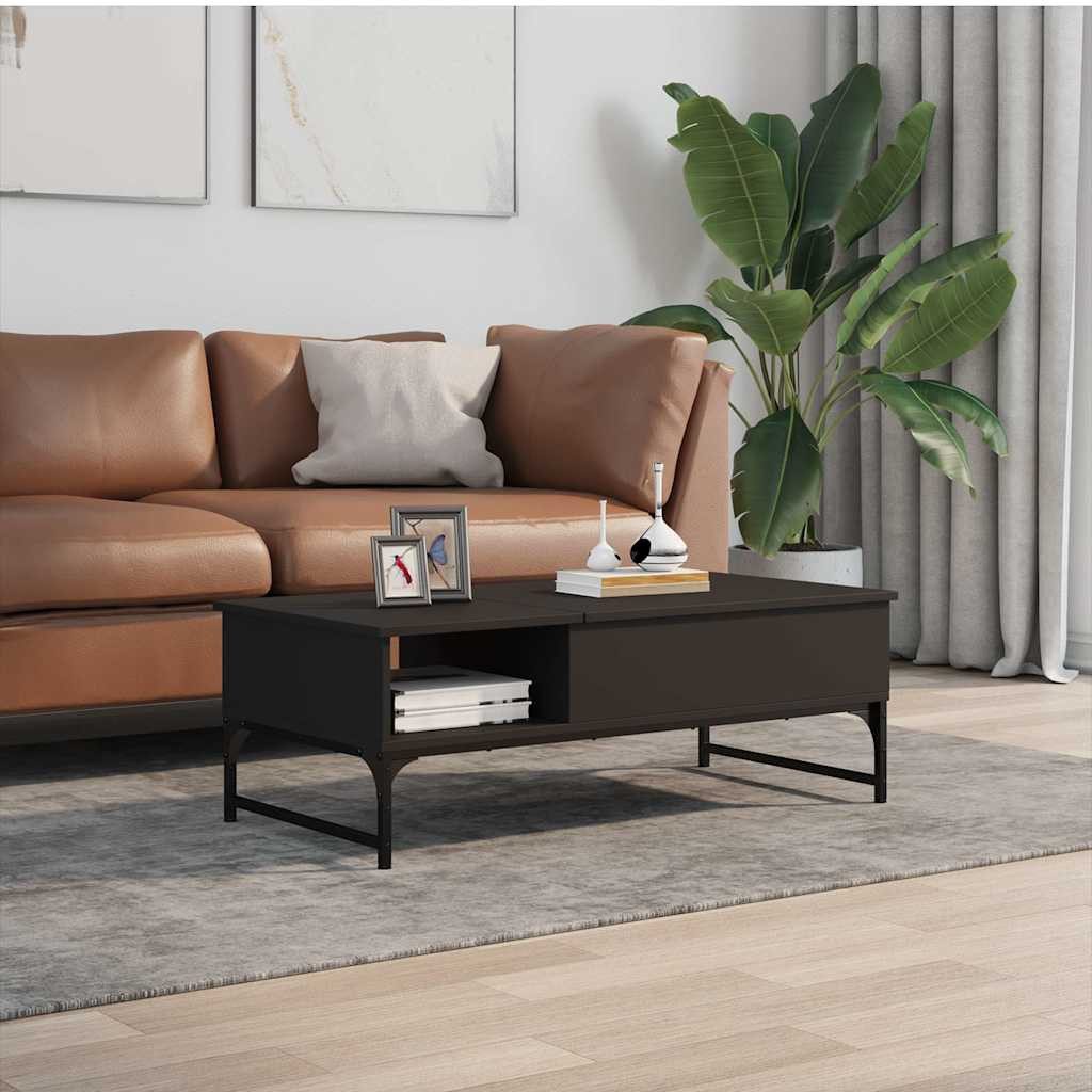 vidaXL Couchtisch Couchtisch Schwarz 100x50x35 cm günstig online kaufen