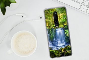 MuchoWow Handyhülle Dschungel - Wasserfall - Australien - Pflanzen - Natur, Phone Case, Handyhülle OnePlus 7 Pro, Silikon, Schutzhülle
