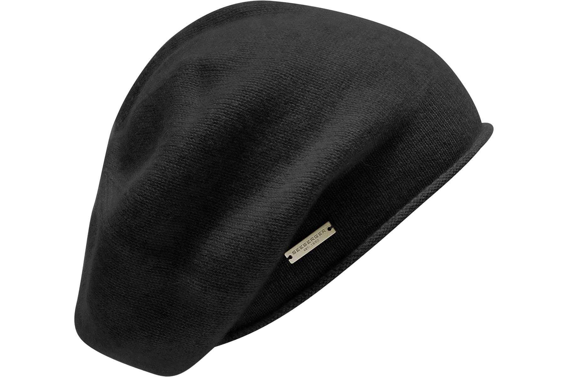 Seeberger Beanie Cashmere Baske mit Rollkante 17702-0