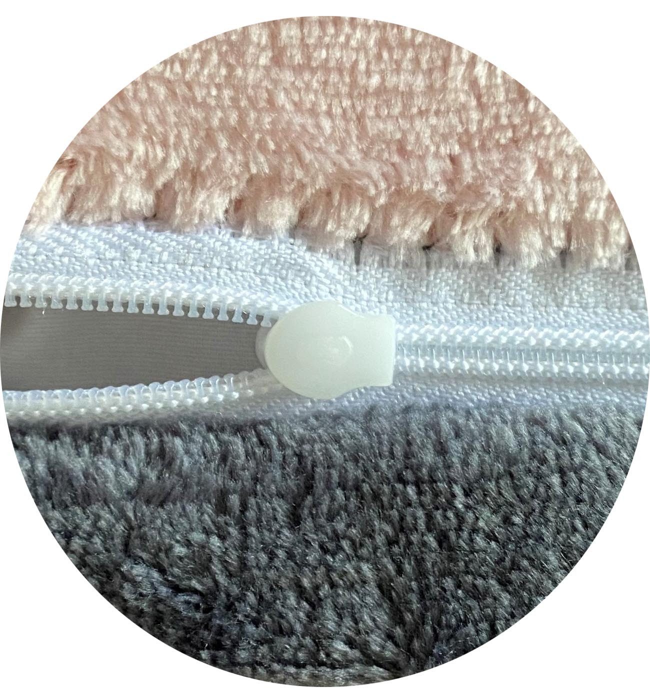 Leonado Vicenti Bettwäsche Winter Teddy Plüsch Cashmere Touch, Fleece, 4 teilig, flauschig warmes Nicky-Teddy-Plüsch, Einfarbig
