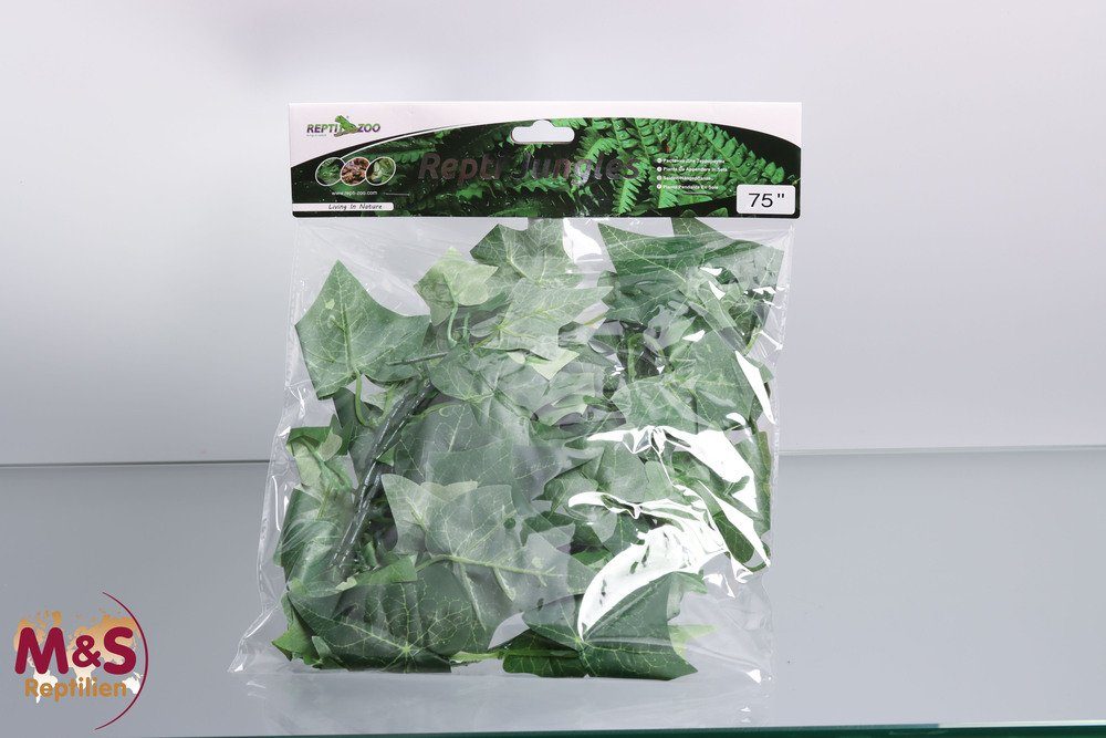 Terrarium ReptiZoo Kunststoffpflanze "Efeu" – Terrariendekoration (ca. 190cm)