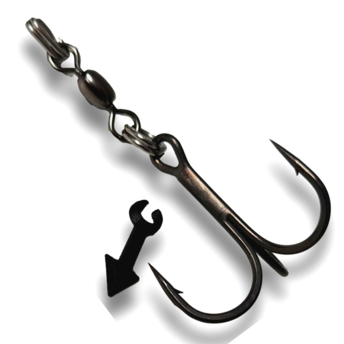 Drillingshaken Pikecraft The Pelagic Stinger Big BKK 2/0 + Quick Pin Big - 1 Haken