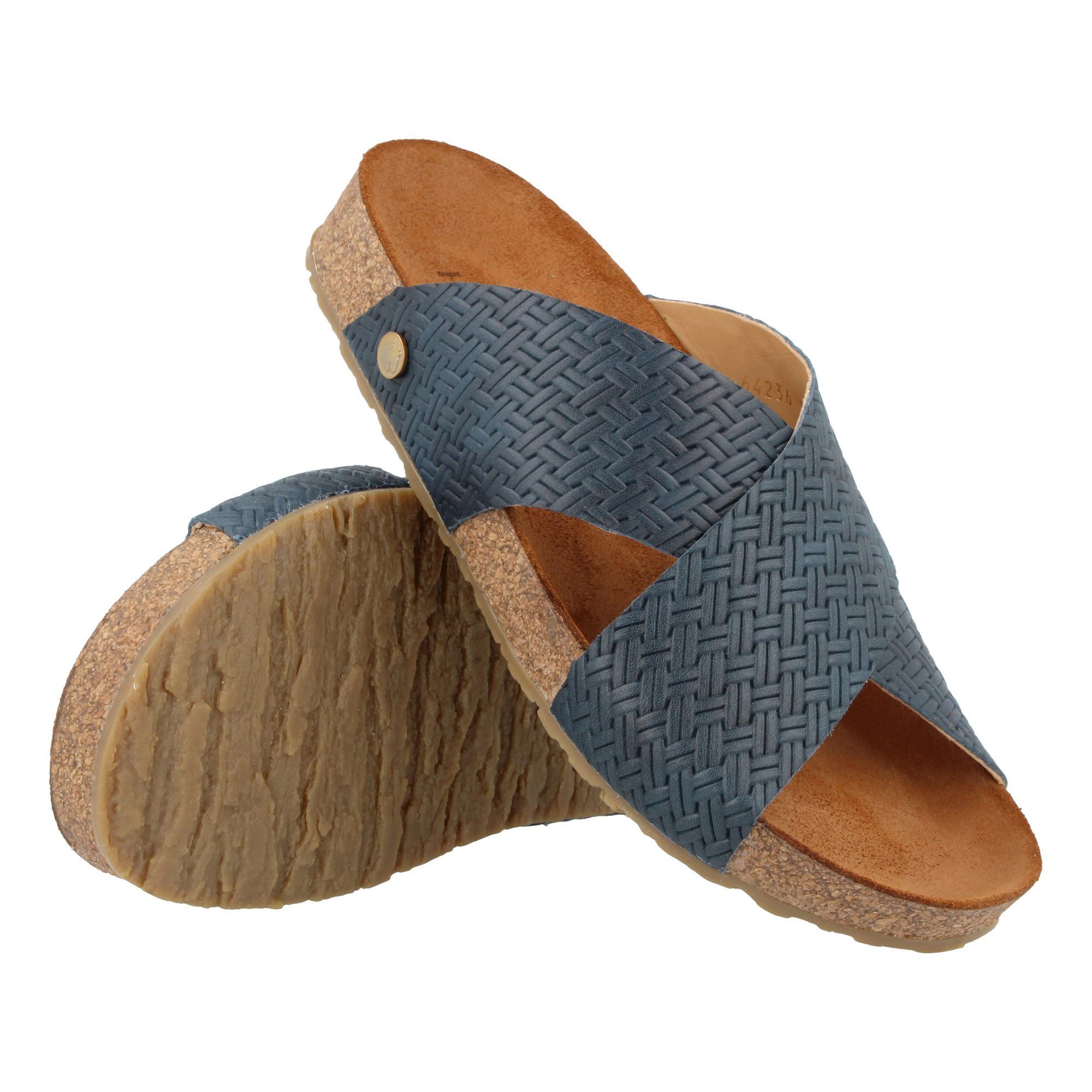 Haflinger Bio Mio Sommer Sandale aus Leder Hausschuh Unisex Hausschuh