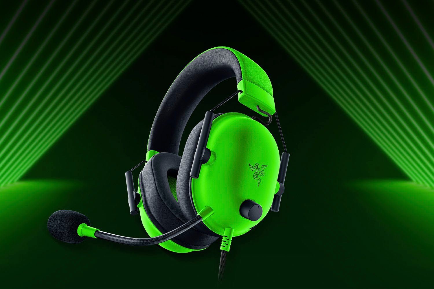 Gaming-Headset Green - Blackshark Grün X (Rauschunterdrückung) V2 RAZER Razer