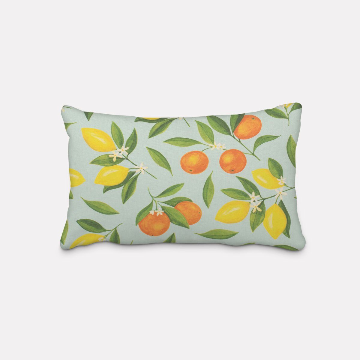 SCHÖNER LEBEN. Dekokissen Kissenhülle Outdoor Citrus günstig online kaufen