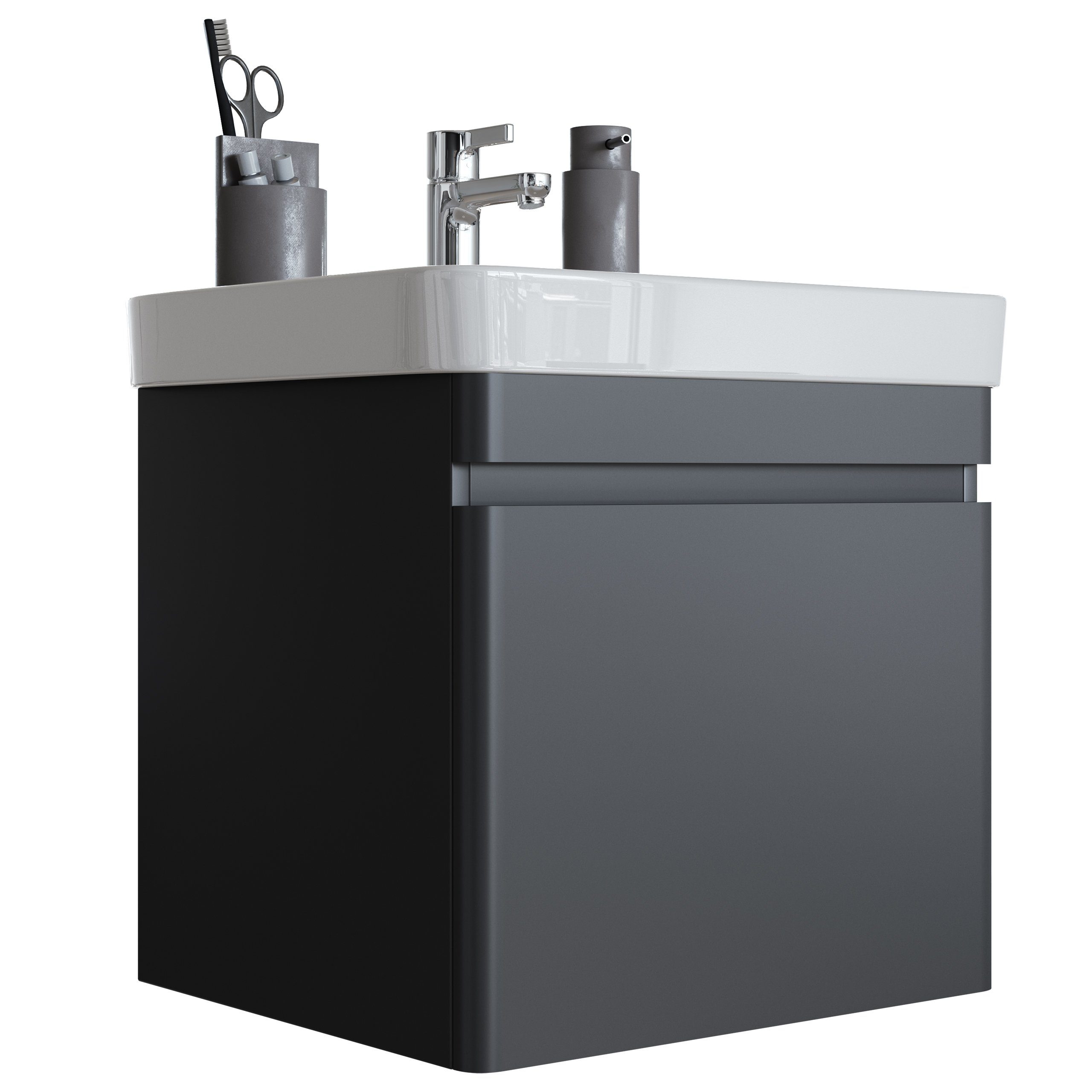 Newroom Waschtisch Axina, Waschbeckenunterschrank inkl. Waschbecken günstig online kaufen