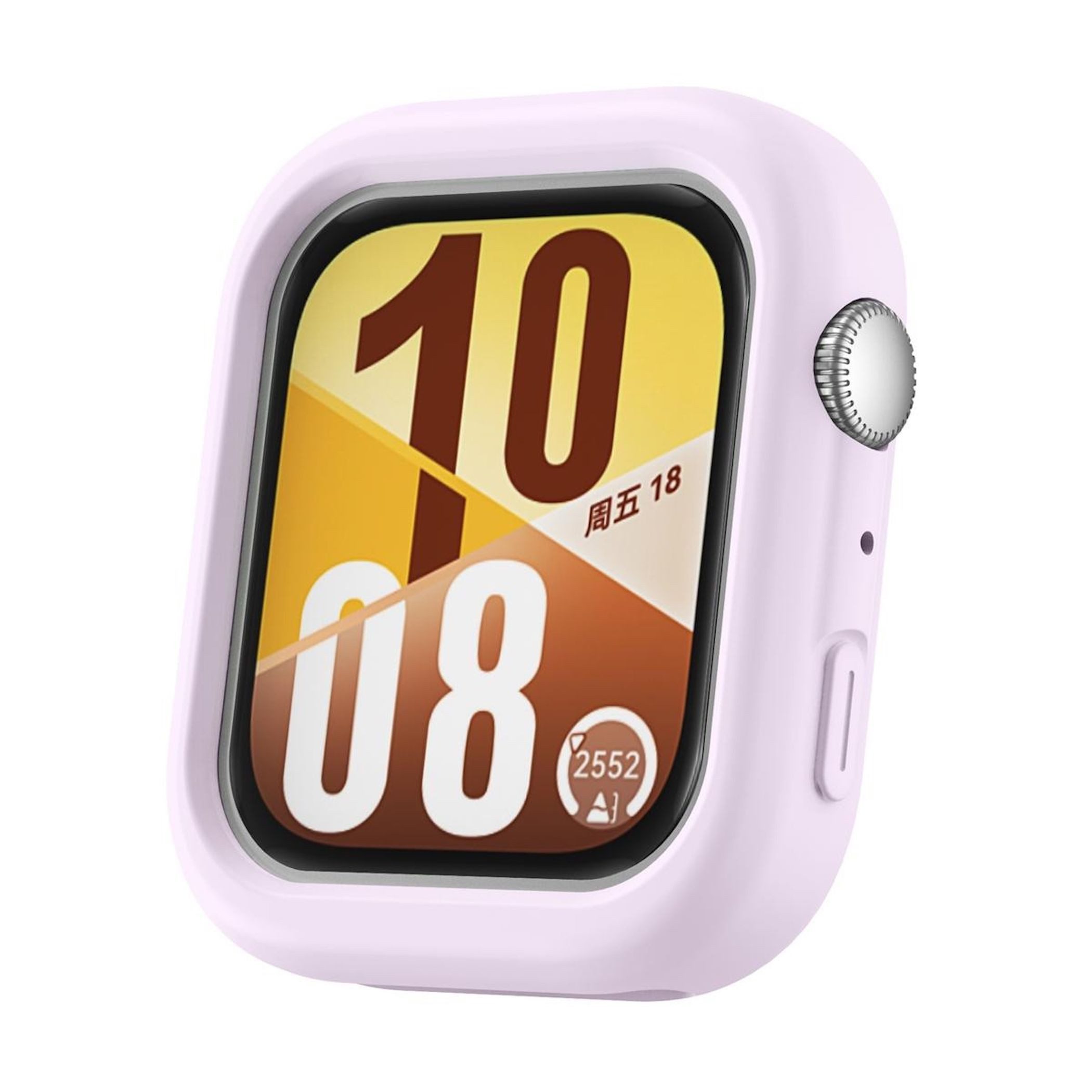 Smartwatch-Hülle Für Huawei Watch Fit 4 Soft Silikon Schutz Hülle Gehäuse Hell-Lila