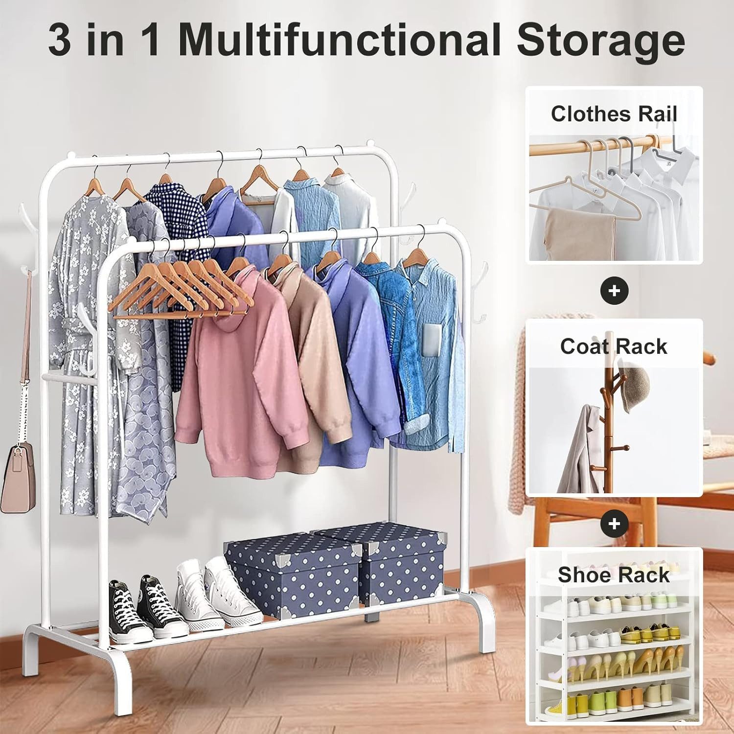 Refined Living Kleiderständer Metall Kleiderstange mit günstig online kaufen