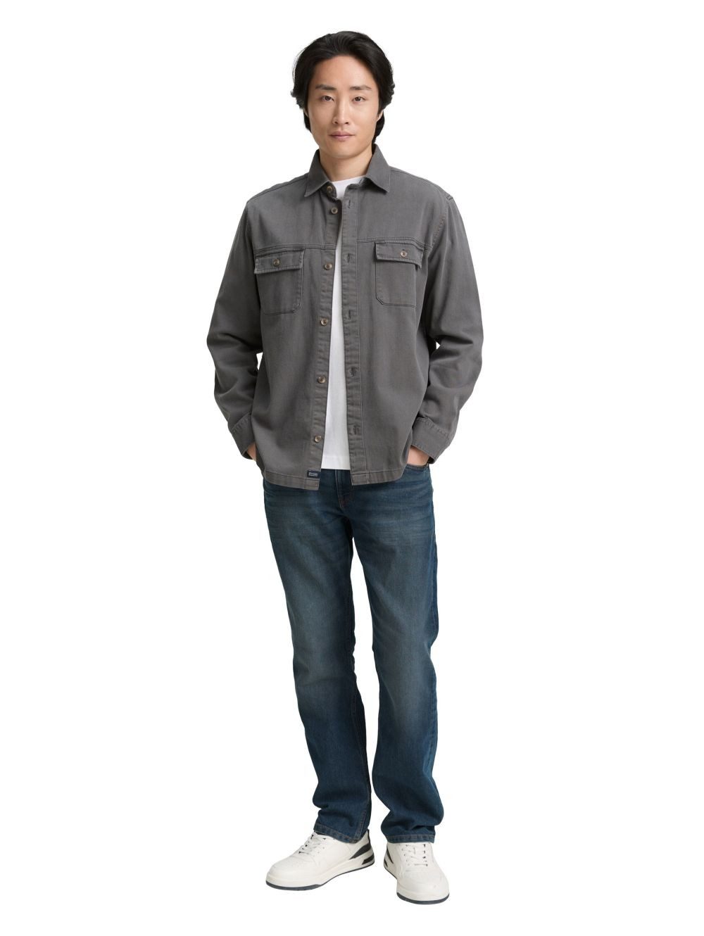 TOM TAILOR Straight-Jeans MARVIN STRAIGHT mit Stretch