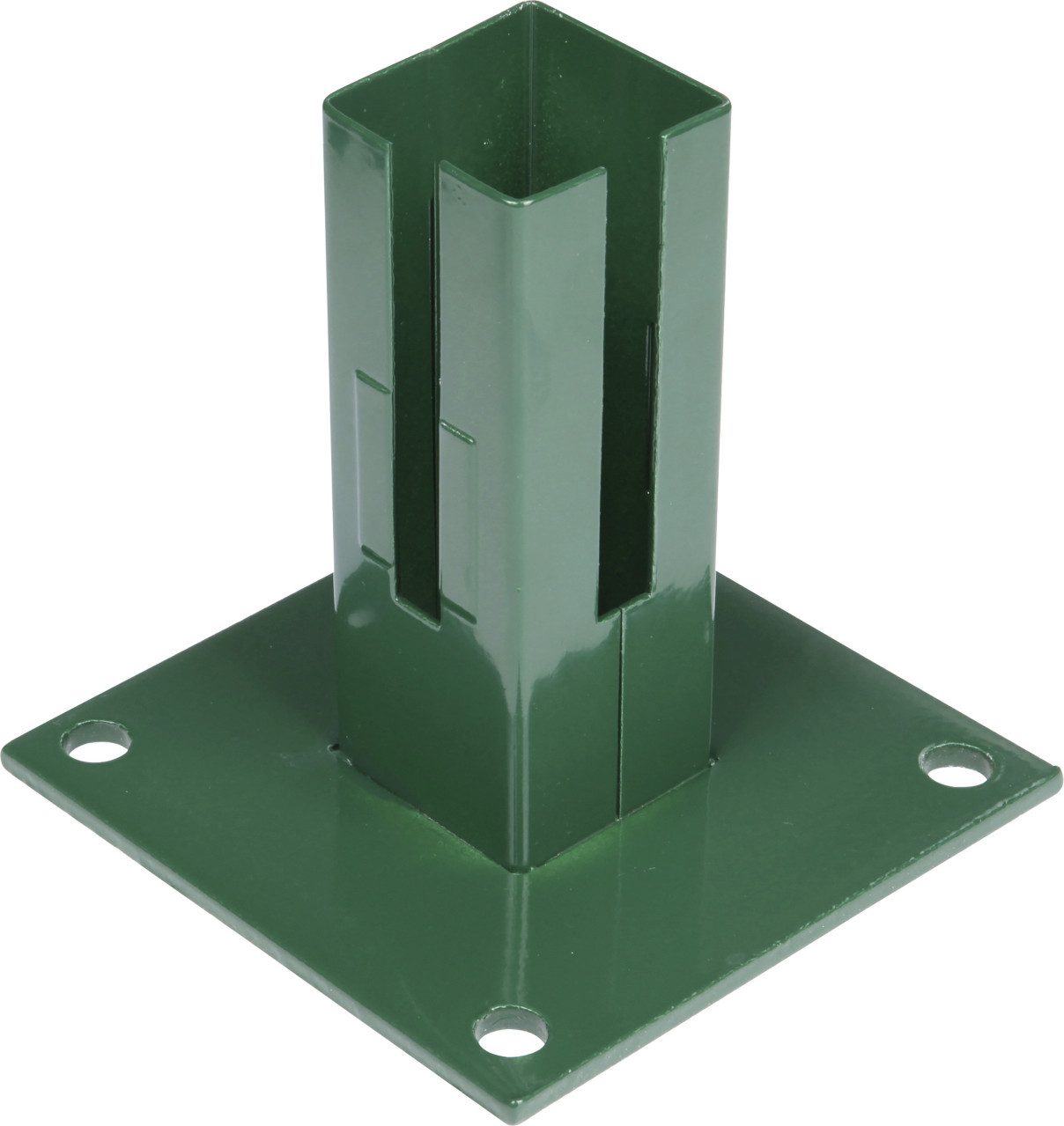 Floraworld Pfostenträger Floraworld Bodenplatte Zaunpfosten 15 x 15 cm