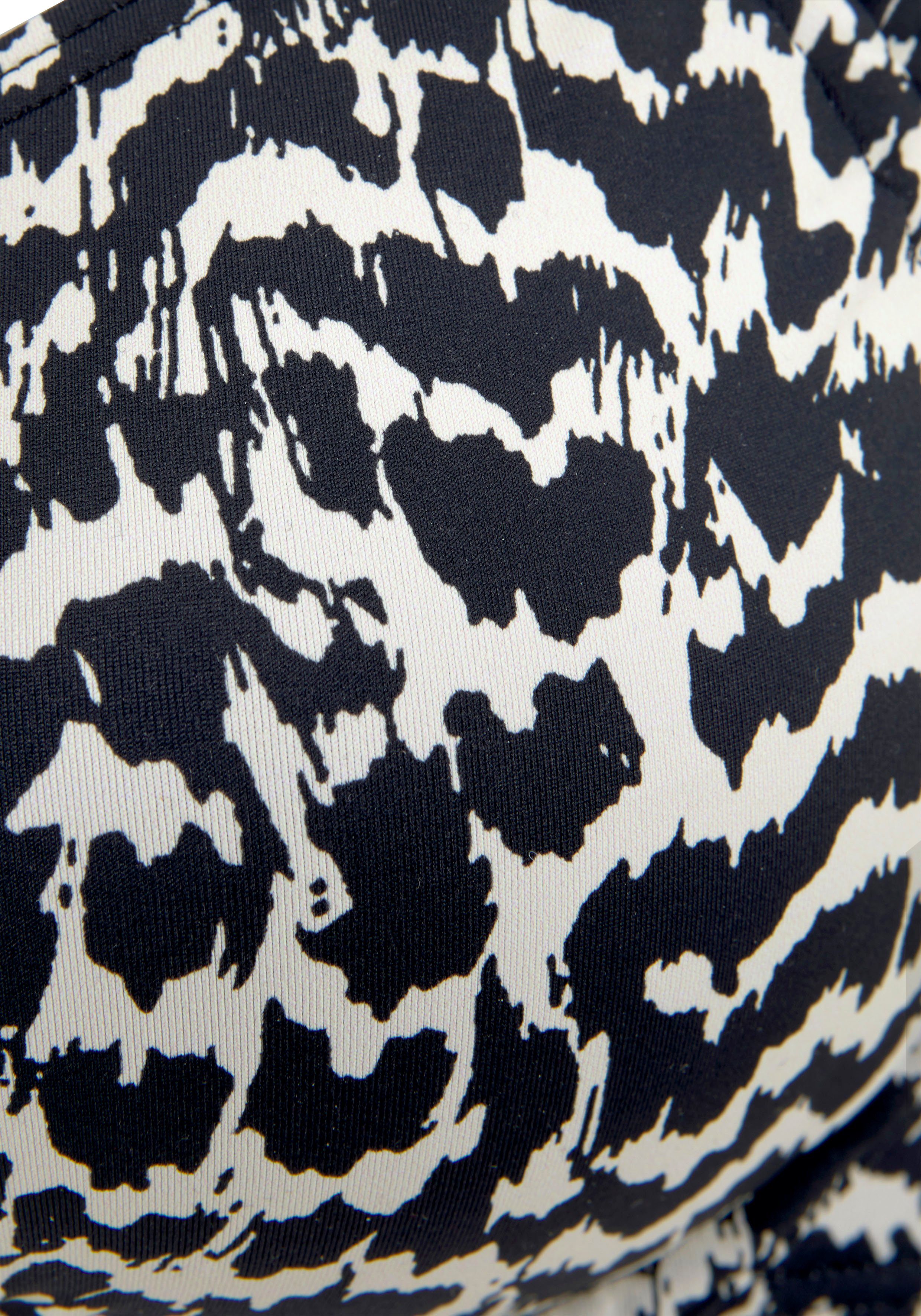 LASCANA Bügel-Bikini-Top Clara, mit Doppelträgern und Print