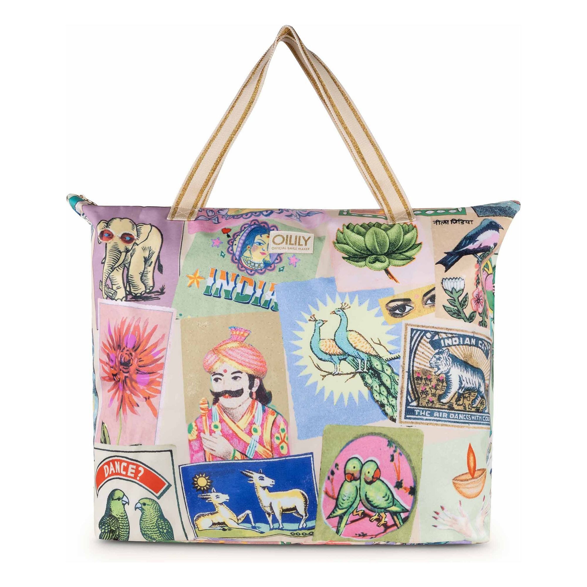 Oilily Shopper Flaming Symbols, Polyester