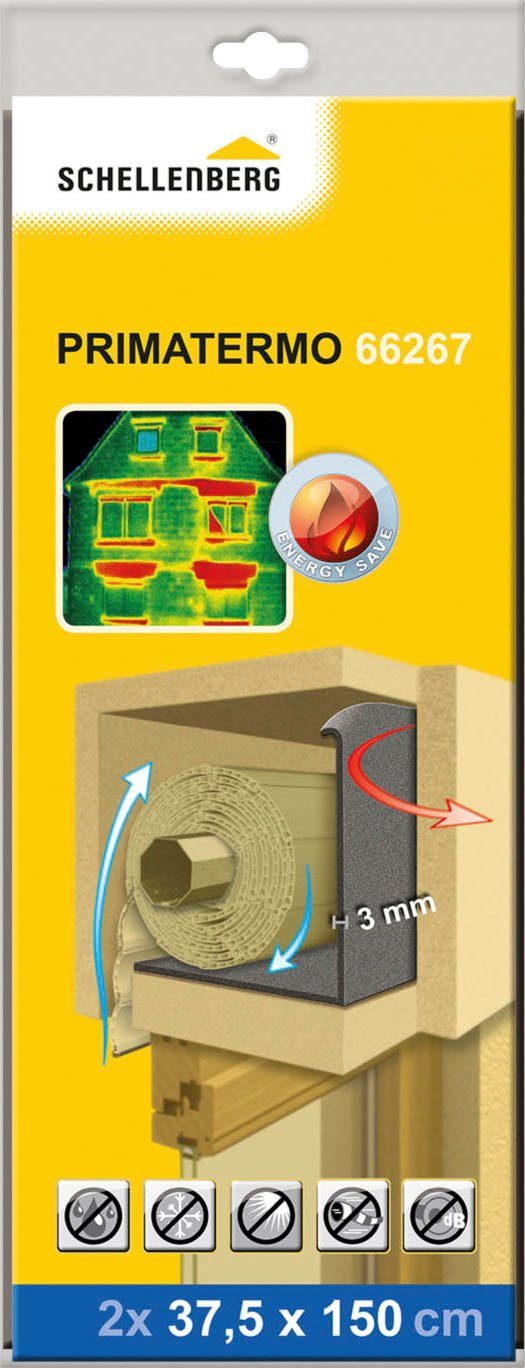 SCHELLENBERG Rollladenkastendämmung energiespar Isolierung für Rollladen, (Set, 1-St), Dämmrollen zur Dämmung von Kästen mit engen Platzverhältnissen