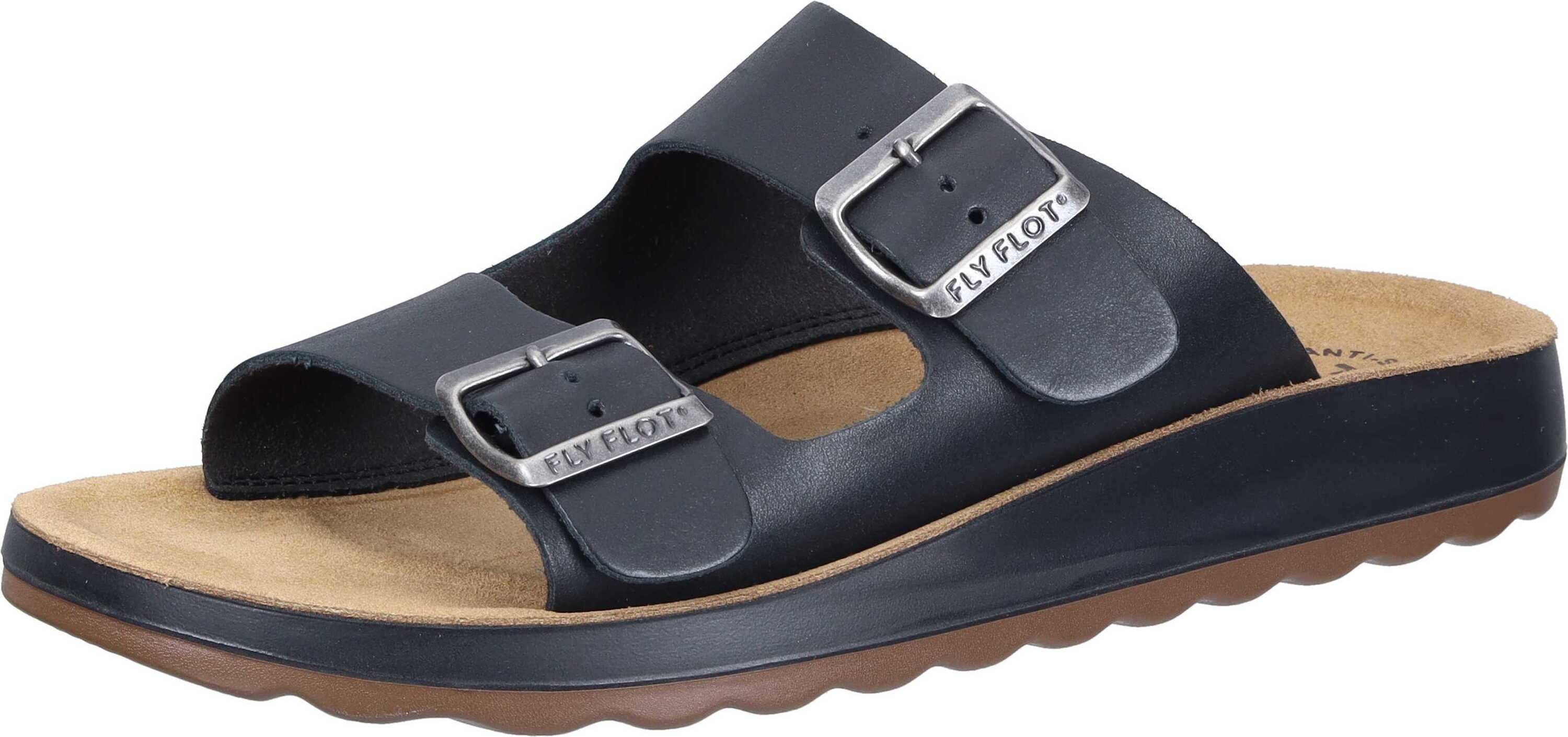 Fly Flot Pantoletten Pantolette aus echtem Fettleder günstig online kaufen