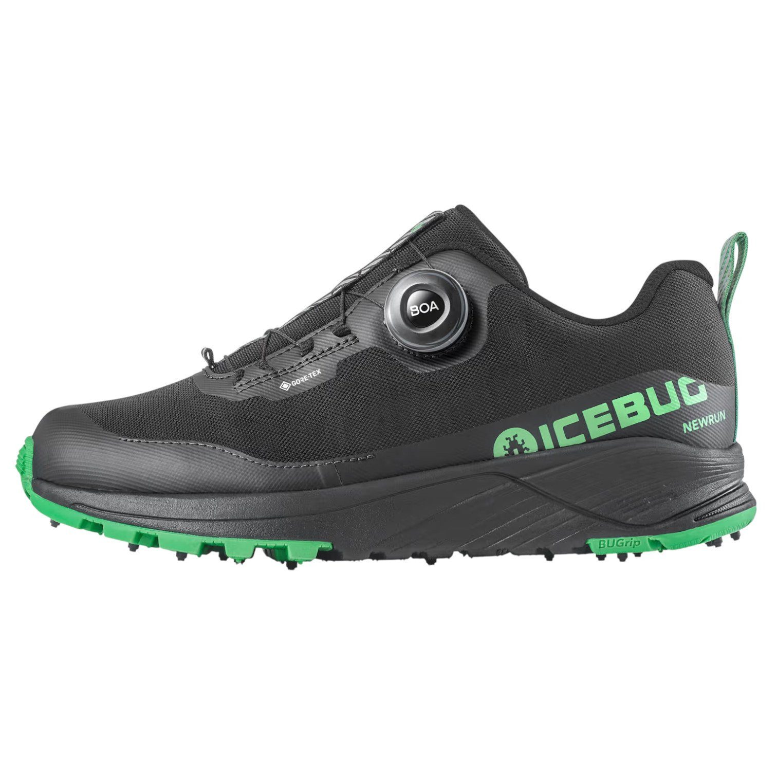 Icebug NewRun BUGrip GTX (BOA® Fit System, wasserdicht, mit Spikes) Laufschuh