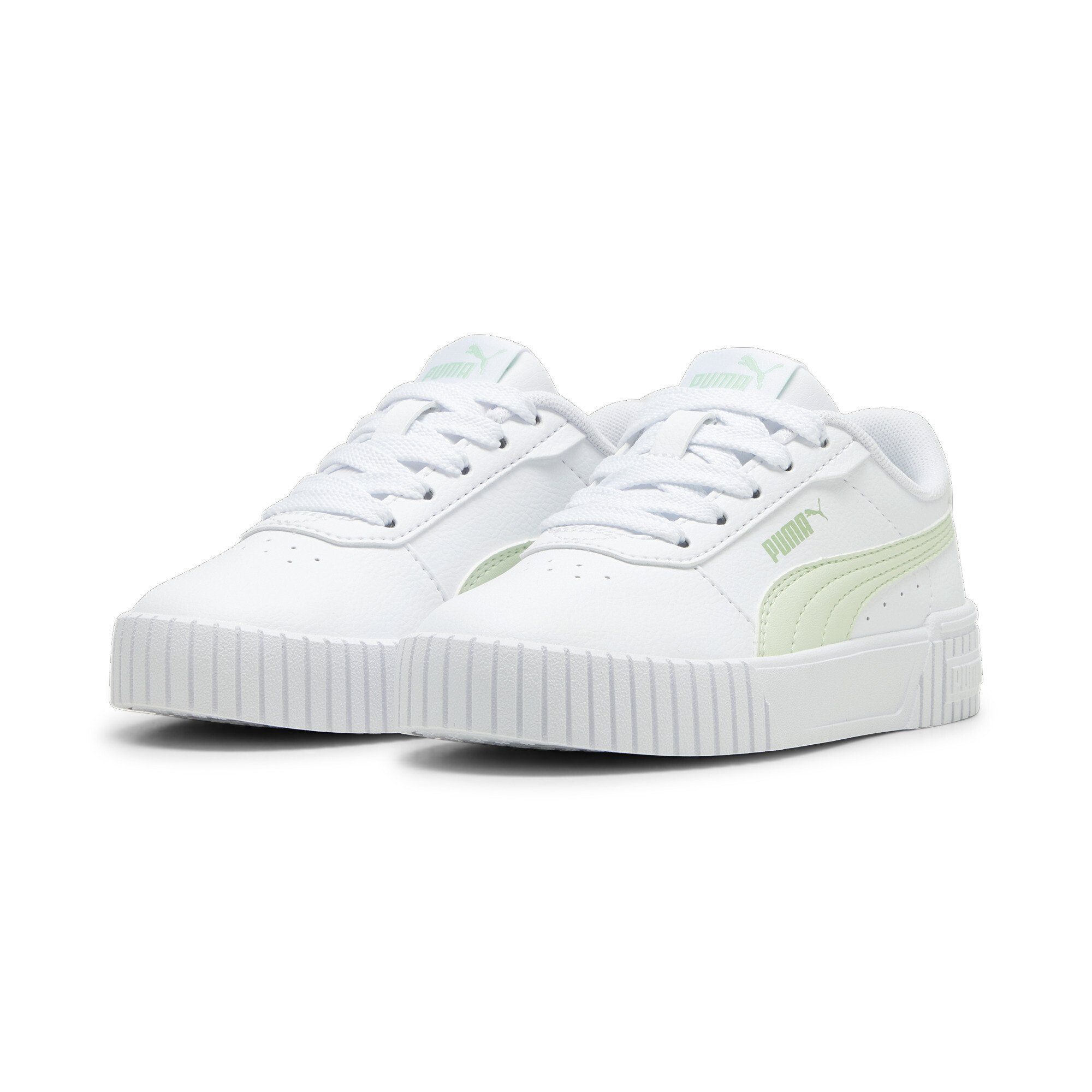 2.0 Jugendliche Green Illusion Sneaker White PUMA Sneakers Pure Carina