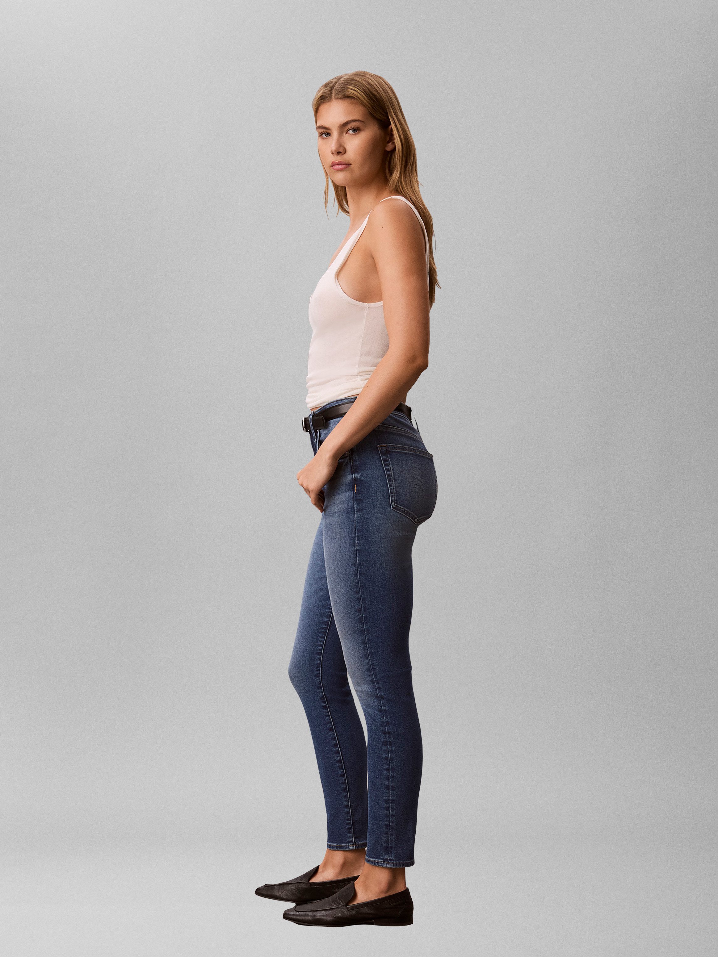 Calvin Klein Jeans Skinny-fit-Jeans HIGH RISE SKINNY im 5-Pocket-Style