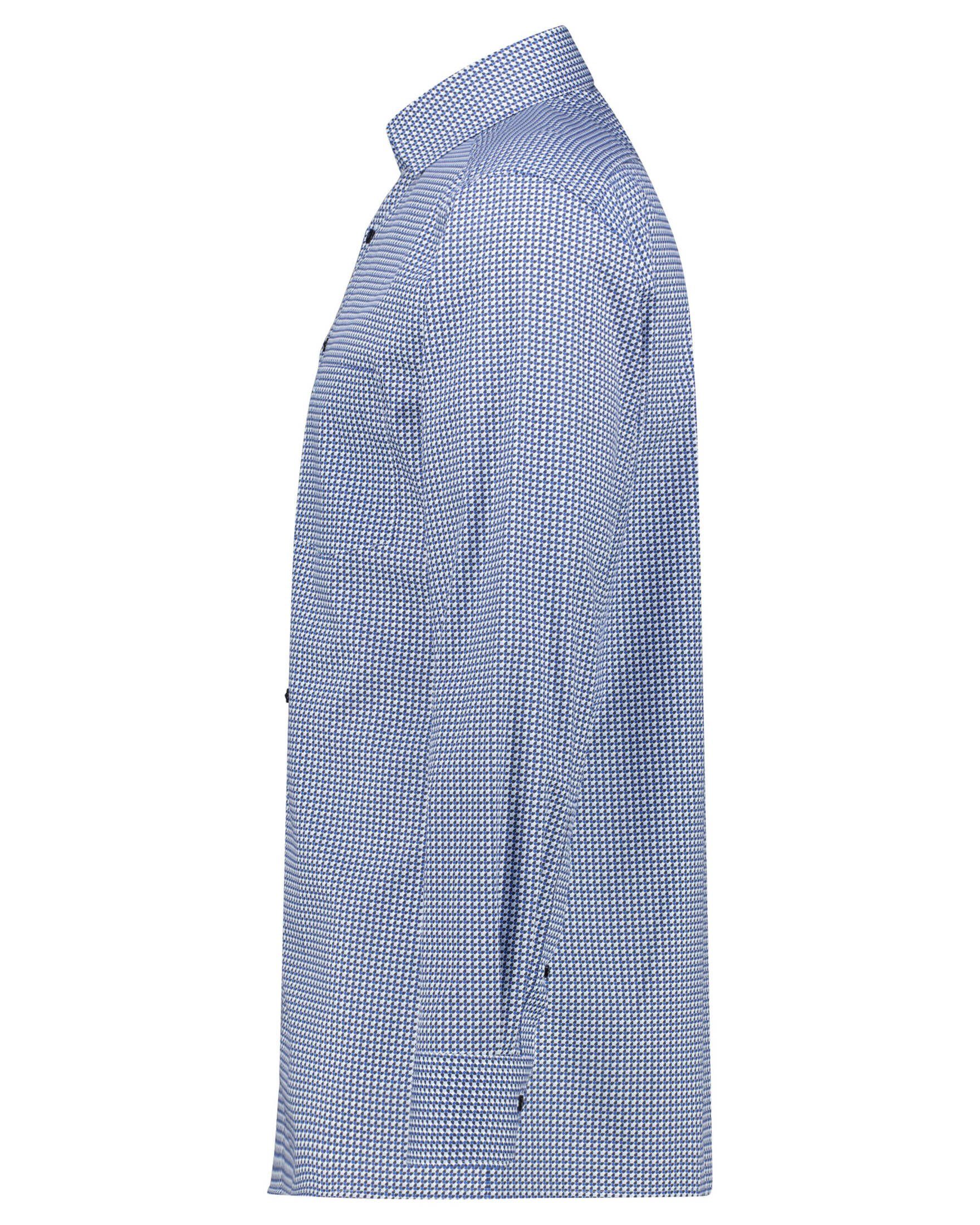 Hemd Herren Fit bleu Businesshemd OLYMP Luxor (50) Langarm (1-tlg) Modern