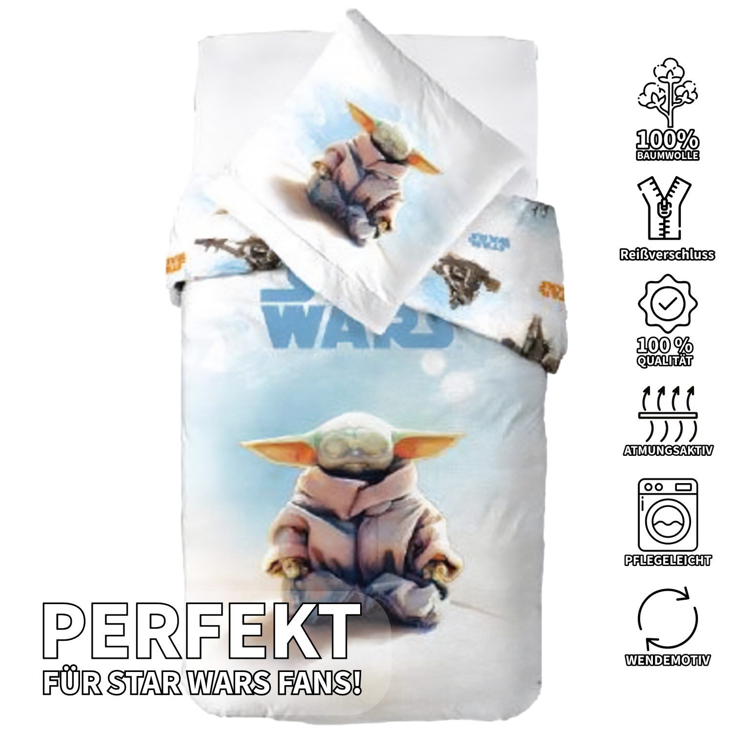 KK Shopping Kinderbettwäsche Star Wars The günstig online kaufen