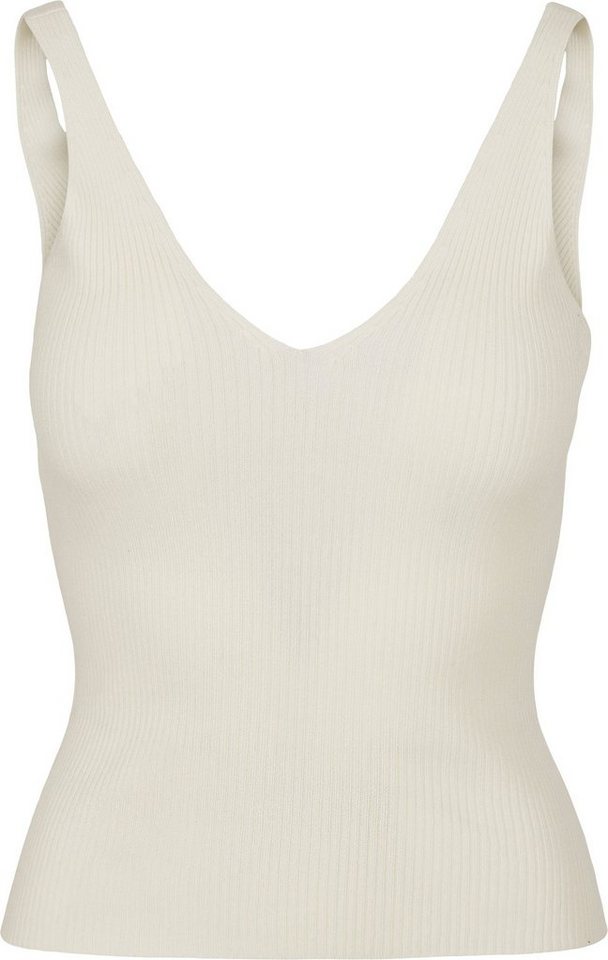 Damen ohne Arm URBAN Rib V-Ausschnitt Ladies Aktuelles Top für mit (1-tlg), CLASSICS Damen Top T-Shirt Knit