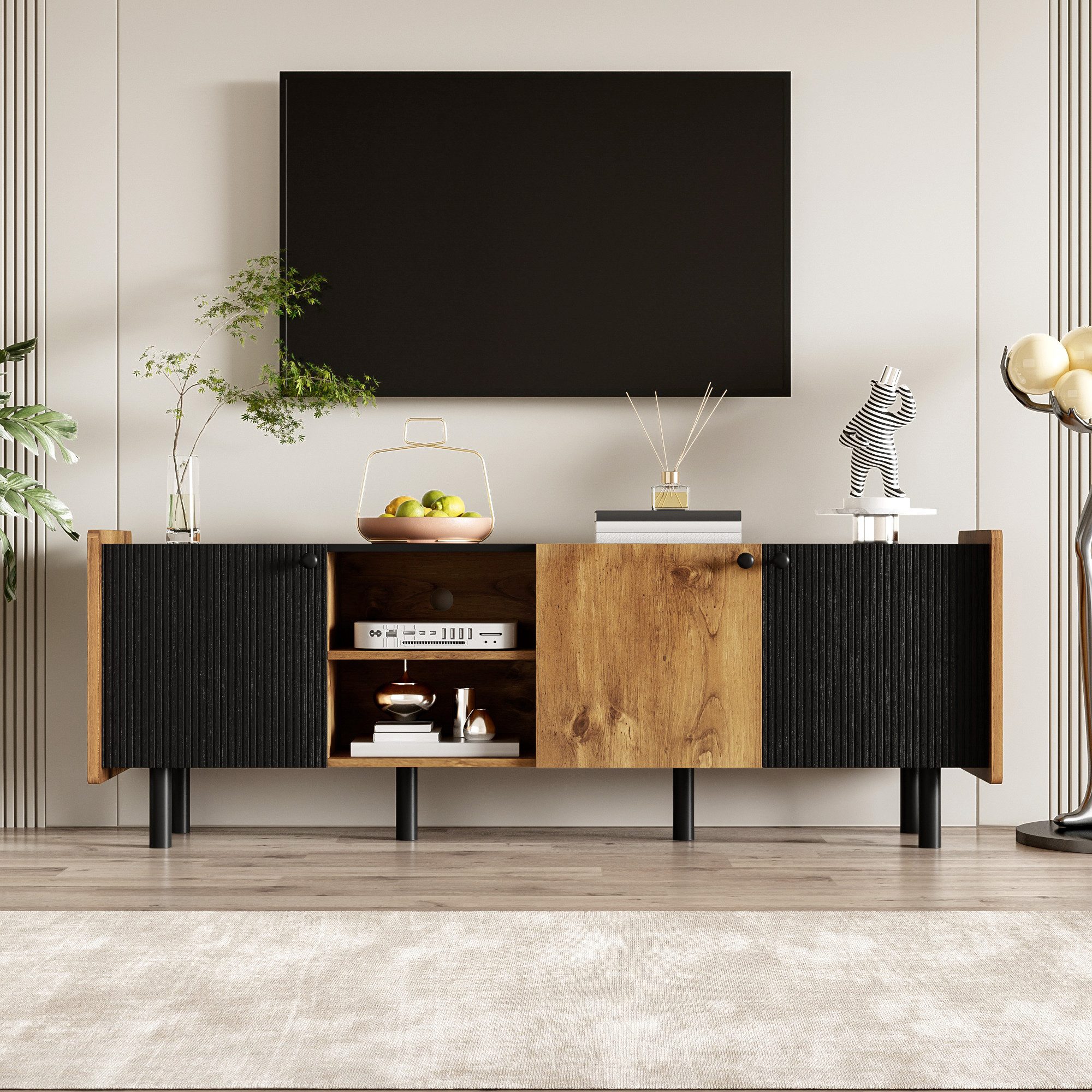 Ulife TV-Schrank Lowboard TV-Board TV-Ständer mit günstig online kaufen