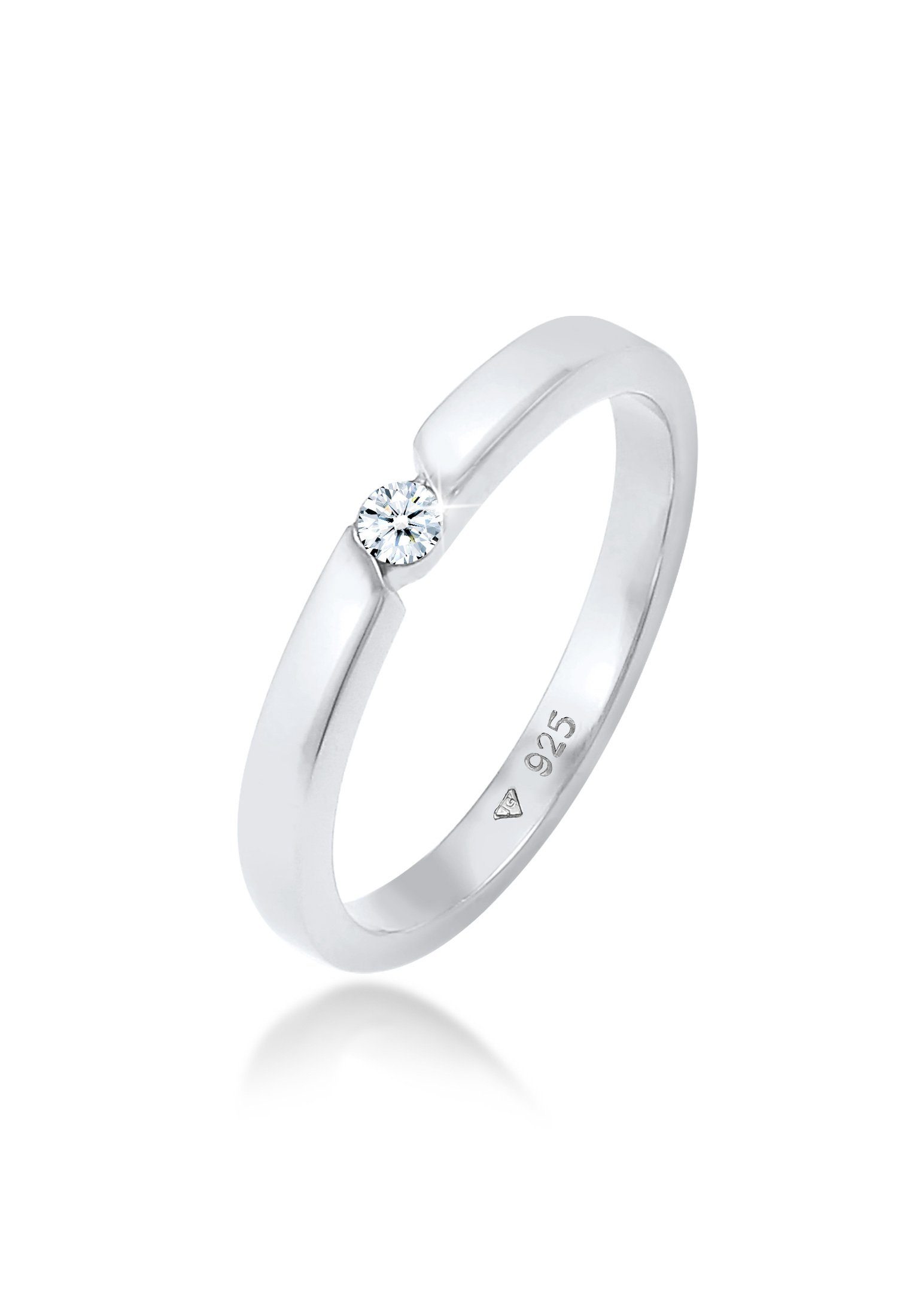 Elli DIAMONDS Diamantring Verlobungsring Diamant (0.06 günstig online kaufen