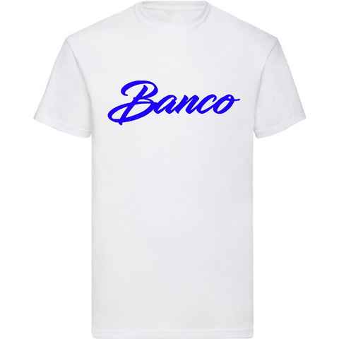 Banco T-Shirt Herren Kurzarm Rundhals Shirt Sommer Sport Freizeit Streetwear