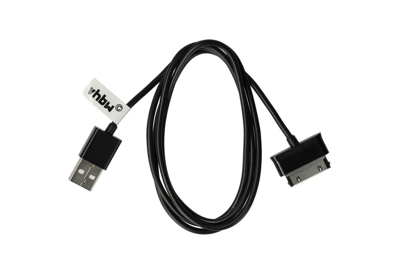 vhbw passend für Samsung Galaxy Tab 2 10.1 16GB, 10,1, 2 10.1 16G, 2 10.1 USB-Kabel