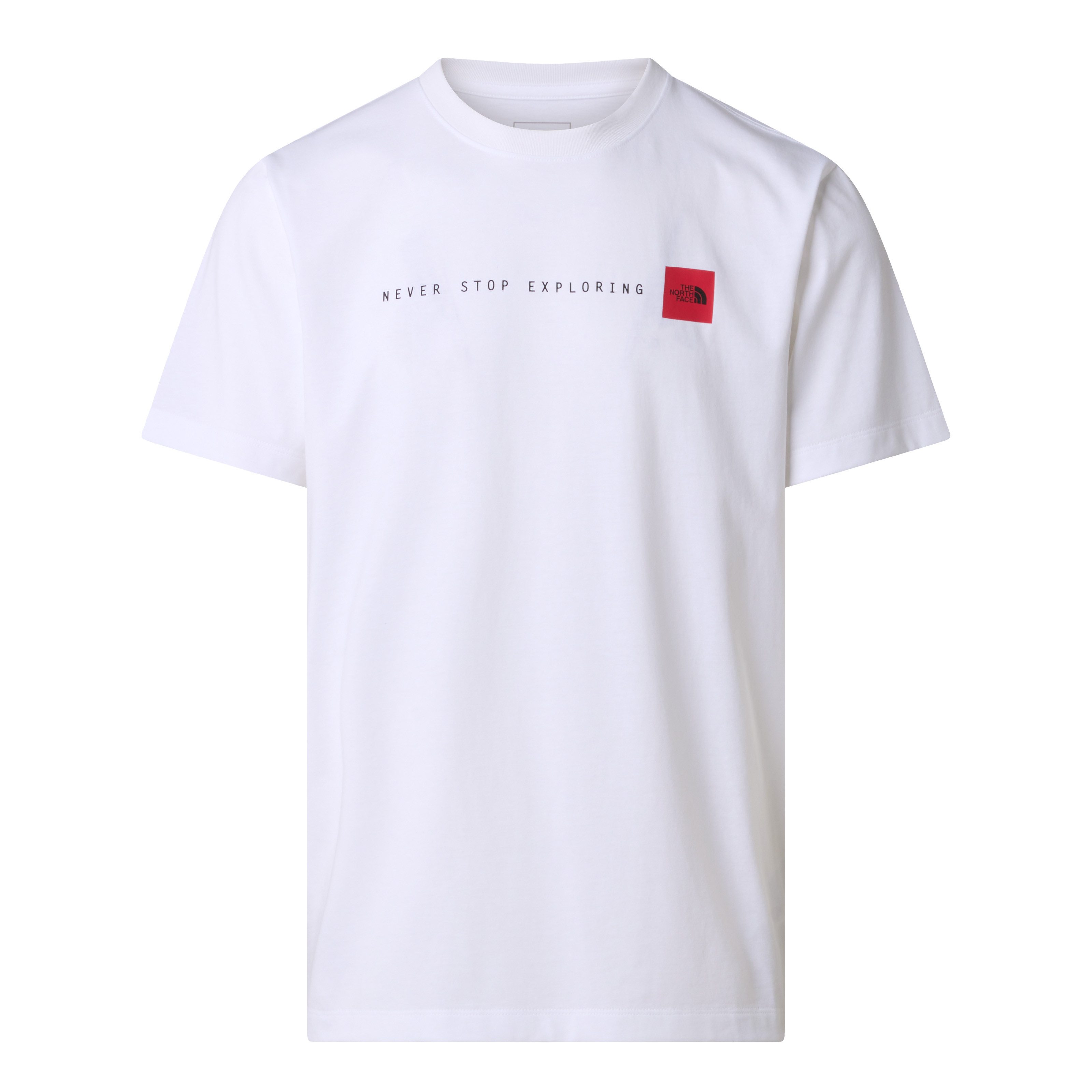 T-Shirt M NEVER STOP EXPLORING REGULAR SHORT SLEEVE TEE-GRAPHIC