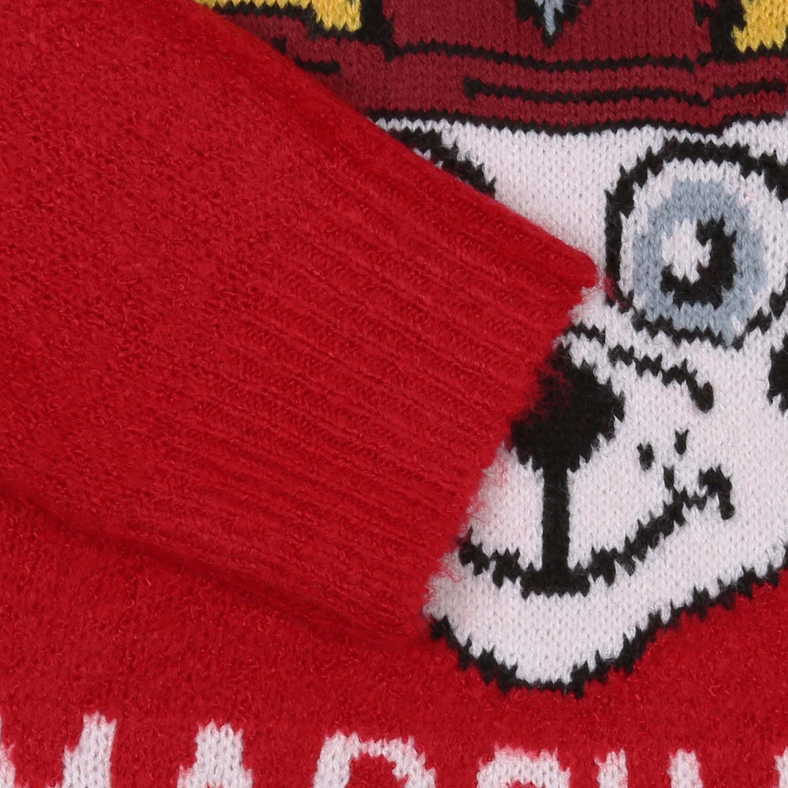 PAW PATROL Longpullover Paw Patrol Marshall Roter Pullover für Jungen, langärmelig 3-4 Jahre