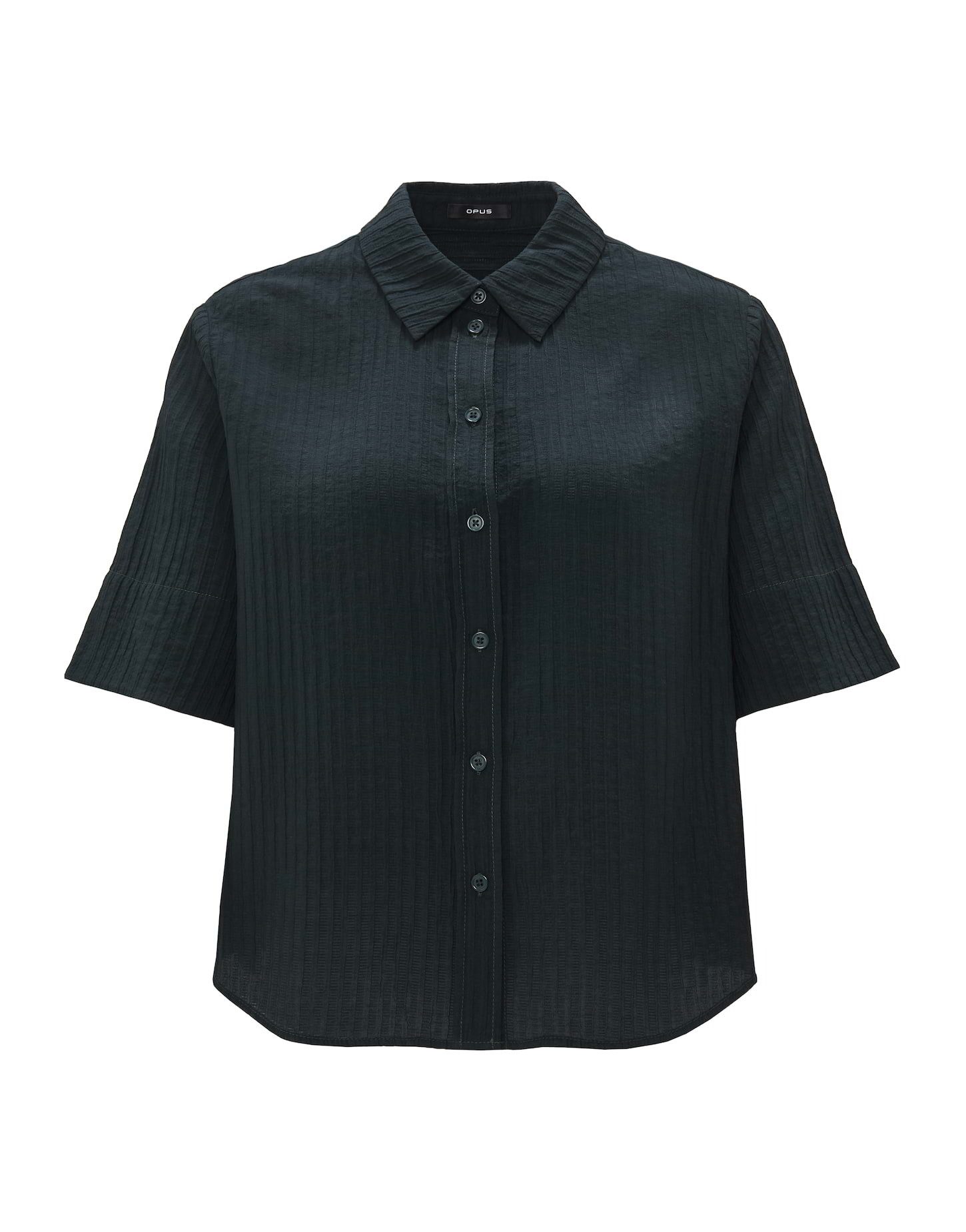 OPUS Kurzarmbluse Hemdbluse FALYA Boxy Fit günstig online kaufen