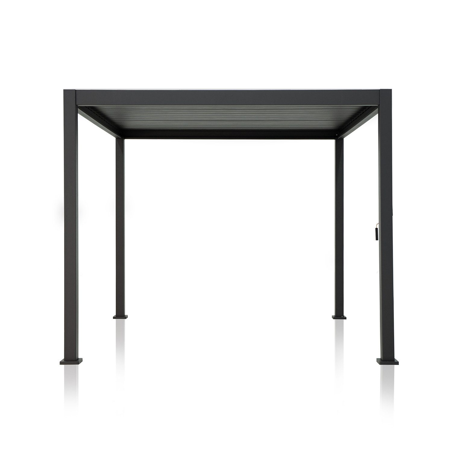Mirador Pergola 111DA Aluminium Pergola mit Lamellendach Anthrazit, BxTxH: 300x300x250 cm, (Packung, 1-tlg), verstellbares Lamellendach – Bild 4 von 5