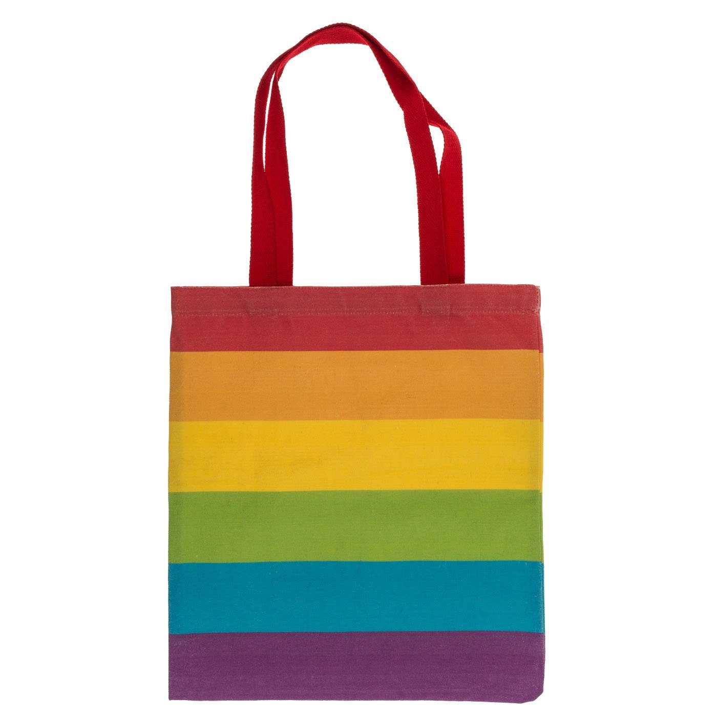 Einkaufsbeutel Regenbogen, 40 100% 35 aus Baumwolle cm ReWu Stoffbeutel x