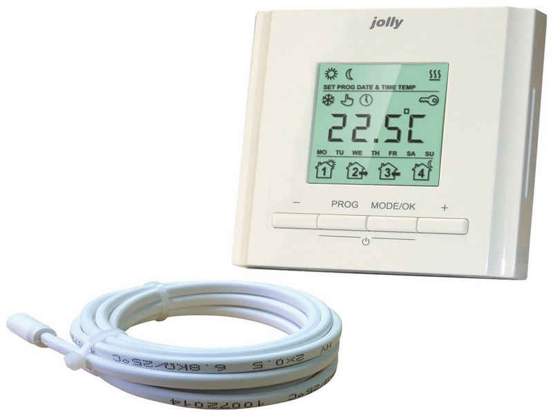 bella jolly Raumthermostat »Top-Therm«, max. 230 V, elektronisch, für Fußbodenheizungen