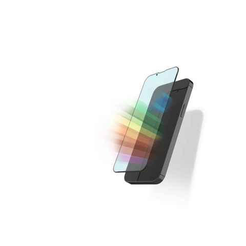 Hama Displayschutzglas für das iPhone 13/13Pro, mit Blaufilter, Displayschutzglas, antibakteriell