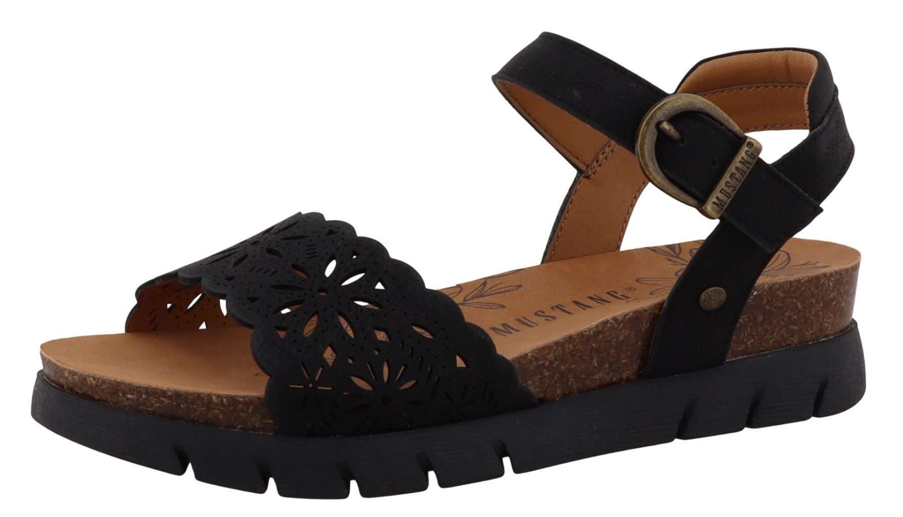 Mustang Shoes 26M0422002 00001 Black Sandale
