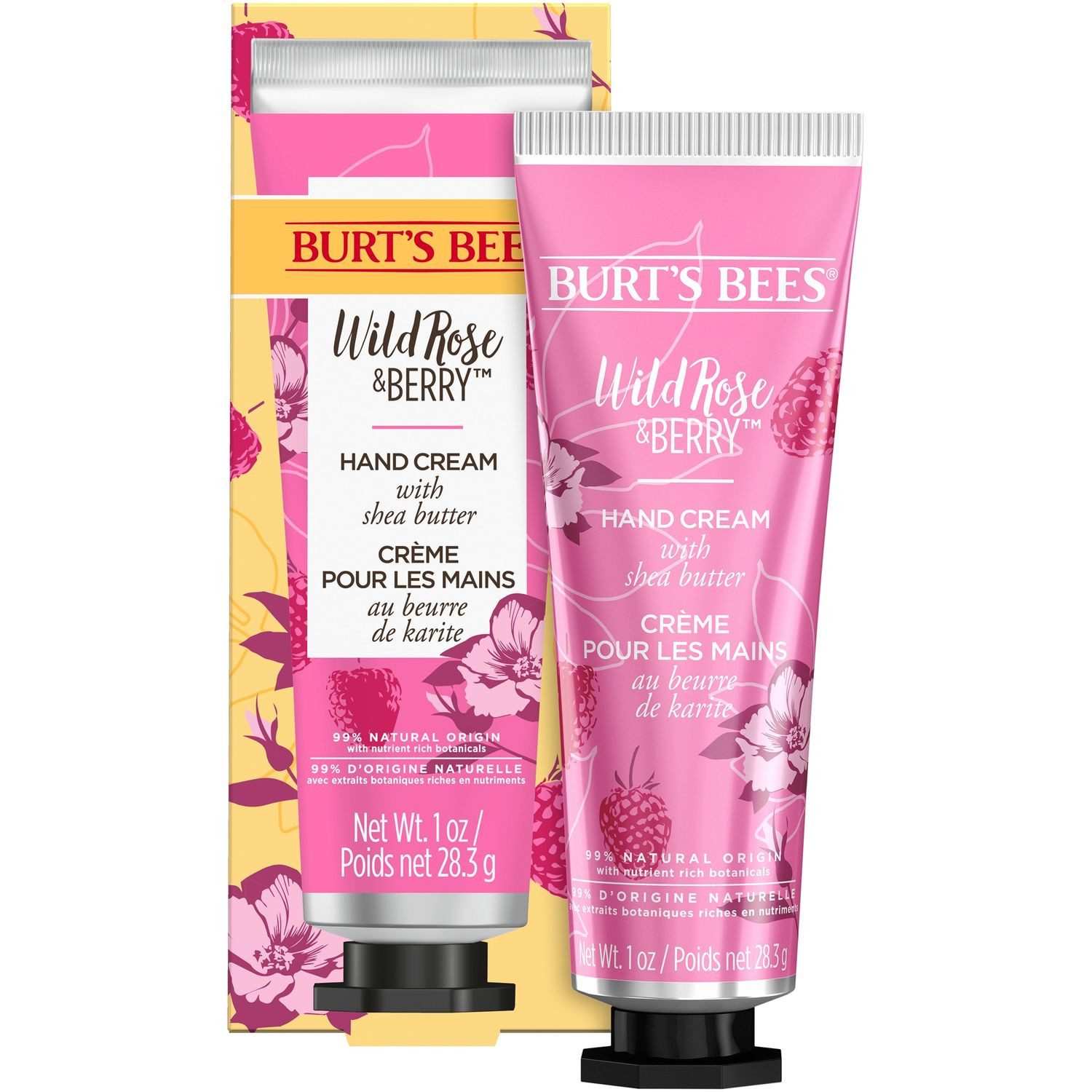 BURT'S BEES Handcreme Wild Rose&Berry