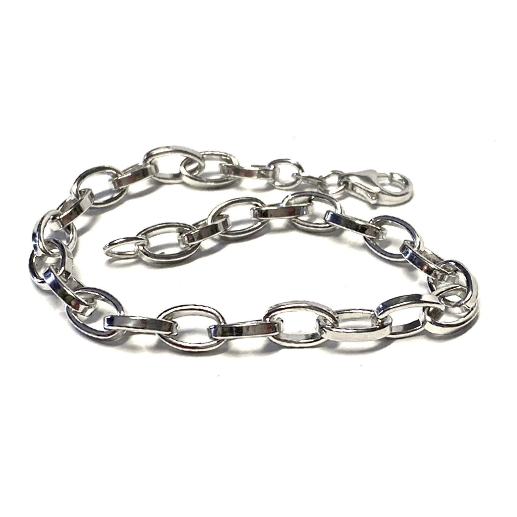 Silberarmband für Charms geeignet - 21cm