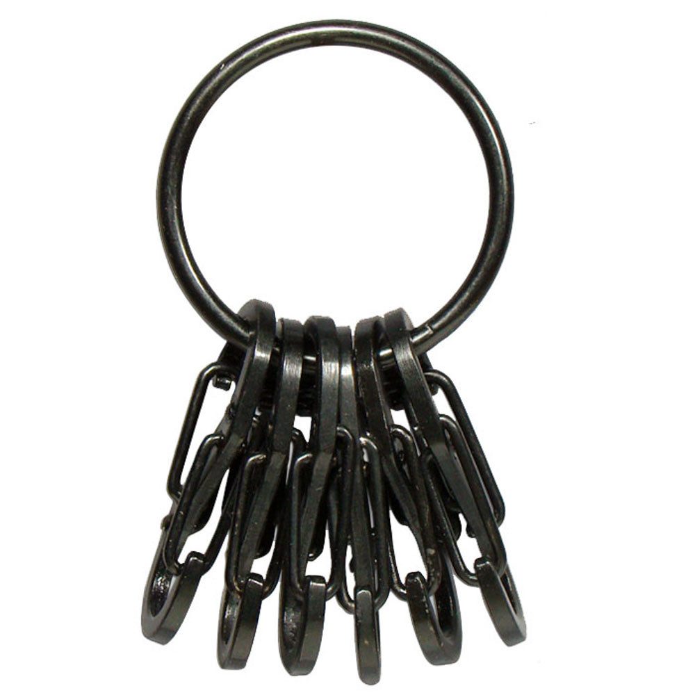 Nite Ize Schlüsselanhänger KeyRack Schlüssel Bund Anhänger, Schnapp Haken Karabiner Organizer