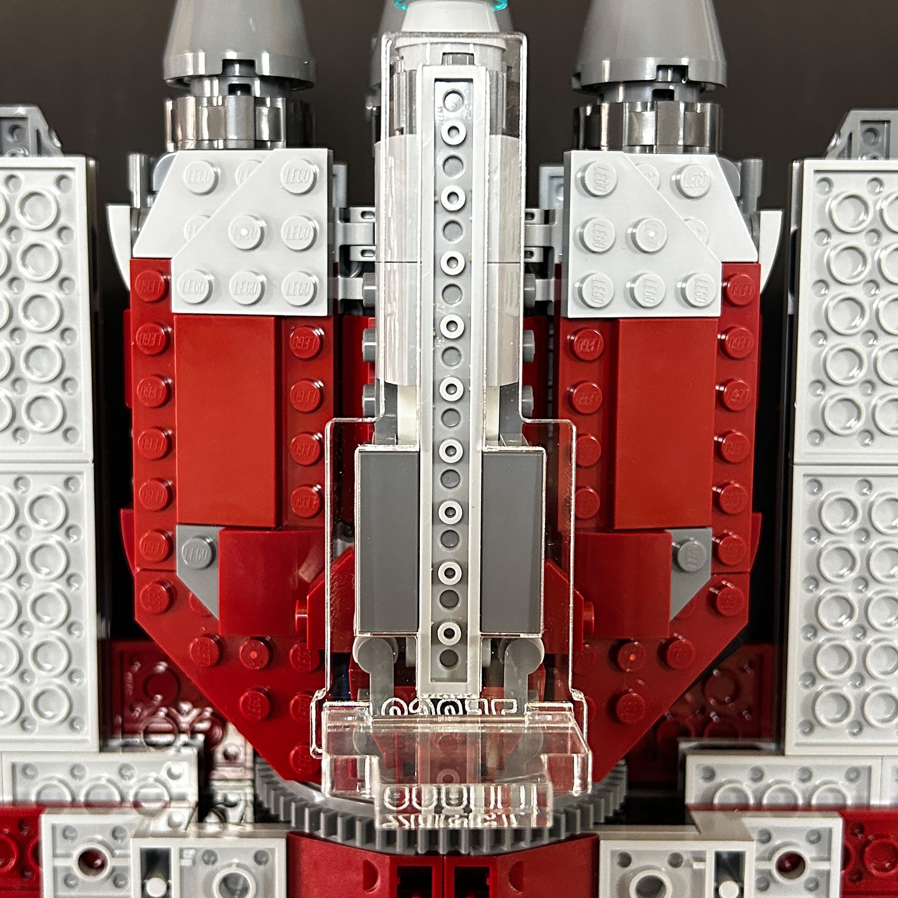 LEGO AREA17 Shuttle, Tanos T-6 Positionen und Stand für 75362 Winkel Verschiedene Acryl einstellbar Jedi Display Ahsoka Standfuß