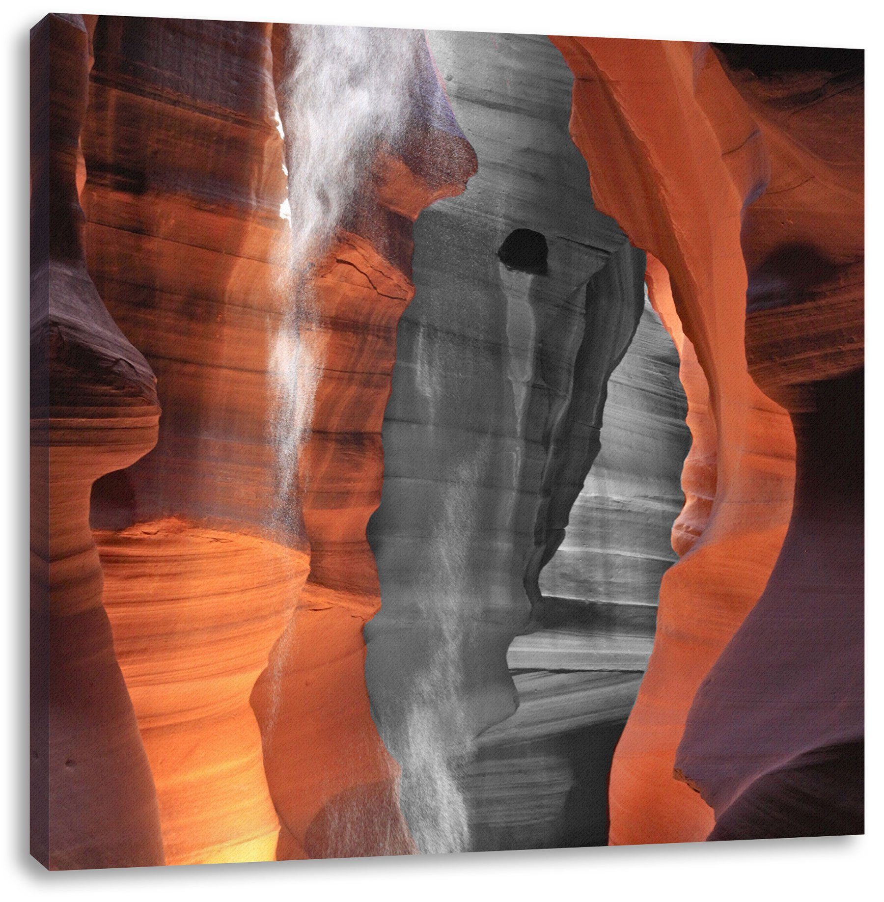 Pixxprint Leinwandbild prächtiger Antelope Canyon, prächtiger Antelope Canyon (1 St), Leinwandbild fertig bespannt, inkl. Zackenaufhänger