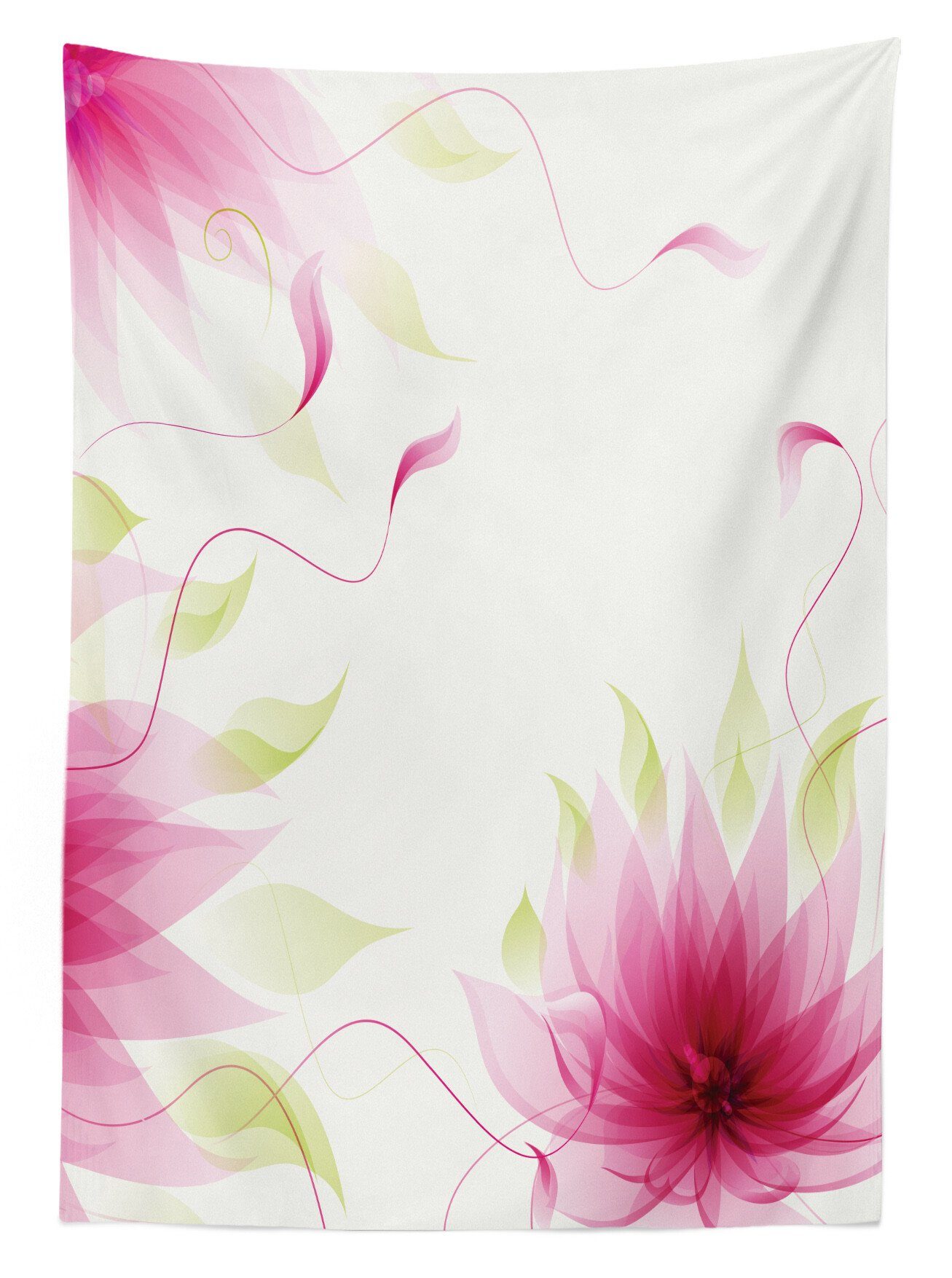 Abakuhaus Tischdecke Farbfest Waschbar Bereich Farben, Lotus geeignet den natürlichen Klare Zusammenfassung Blume Für Außen