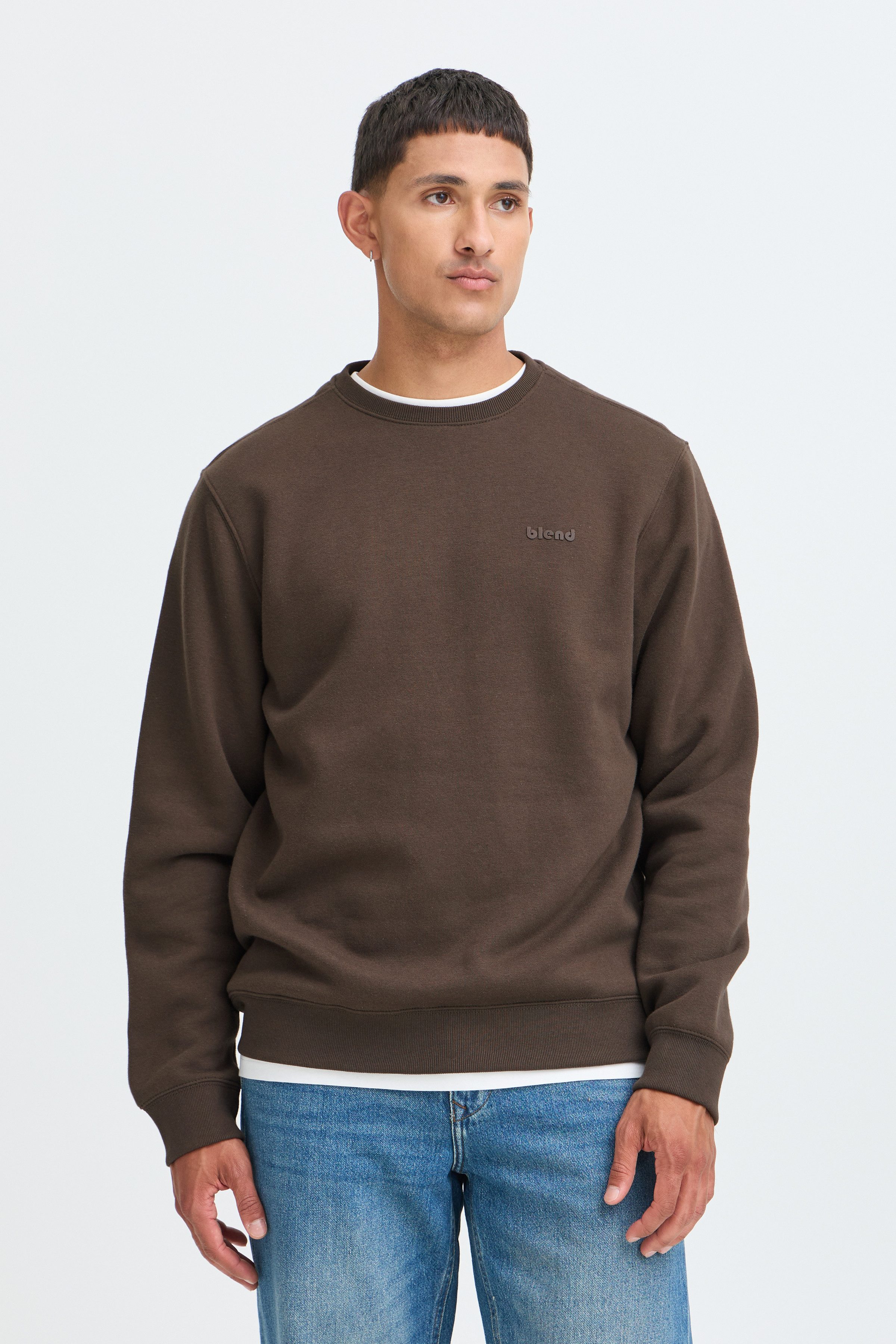 Blend Sweatshirt BHDOWNTON CREW NECK SWEAT NOOS Baumwollmischung, normal geschnitten