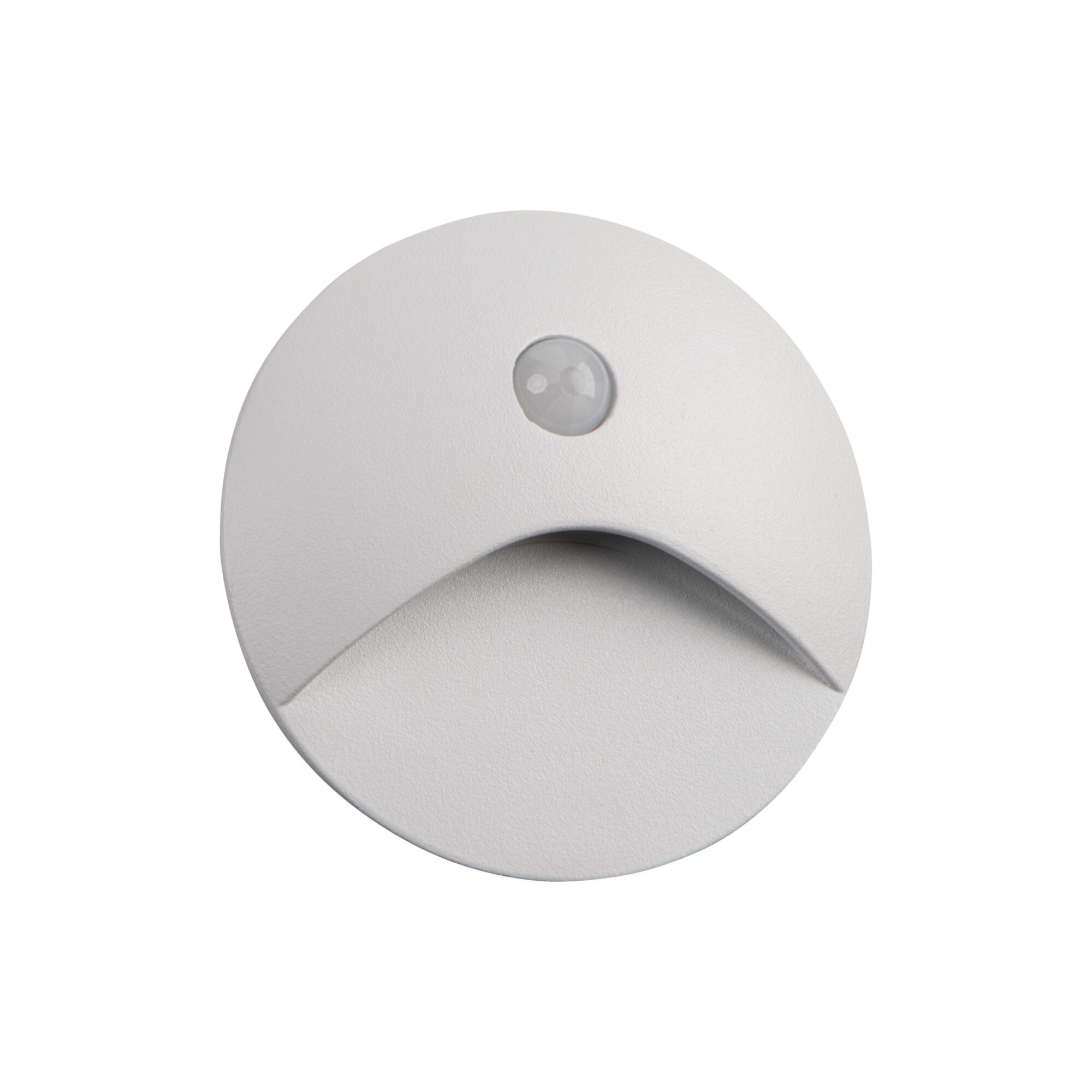 Kanlux LED Einbauleuchte Treppenleuchte EXIN Treppenspot 230V IP65 3000K/4000K mit/ohne Sensor, LED fest integriert, warmweiss, neutralweiss, Mit/Ohne Bewegungsmelder