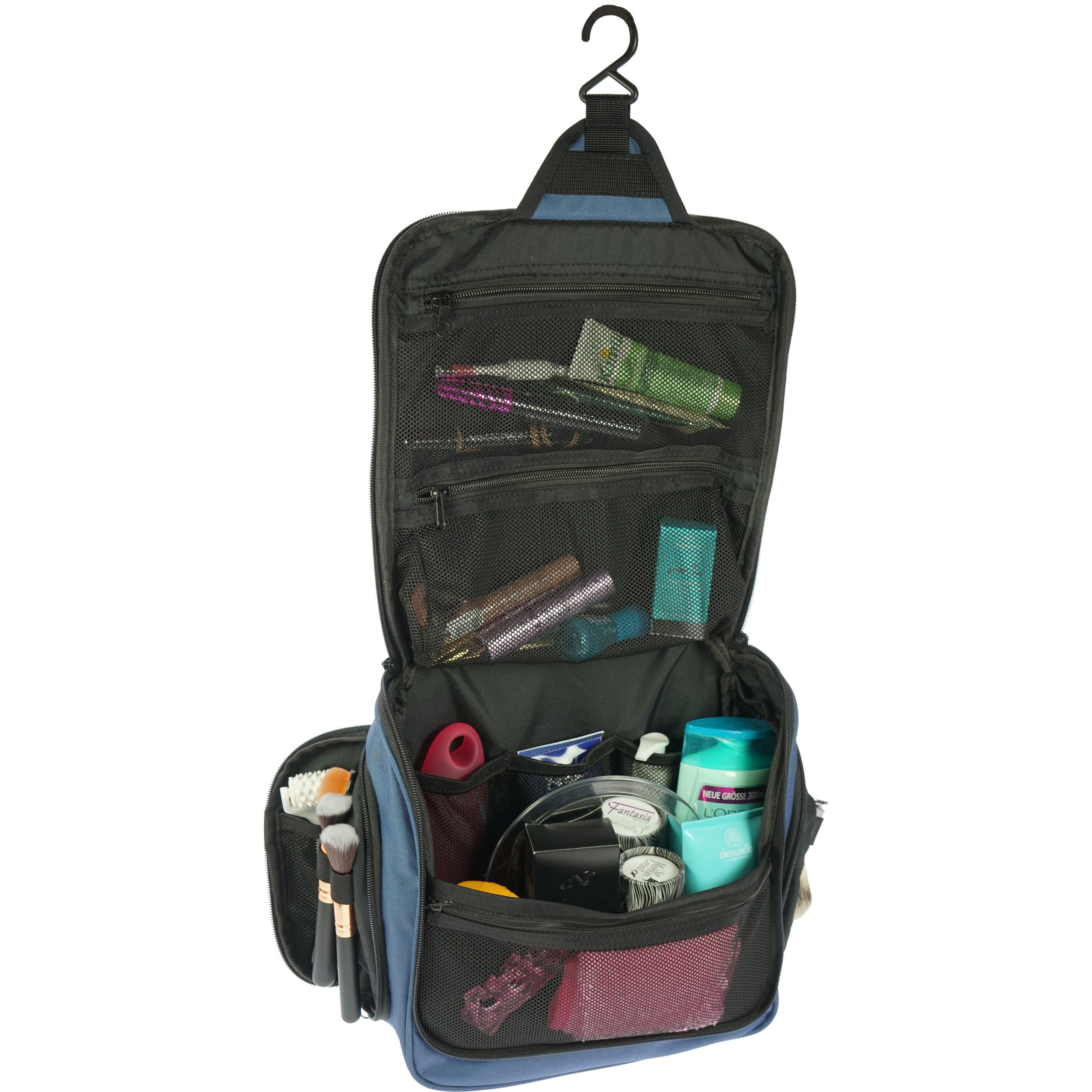Fantasia Beauty Kulturbeutel Kulturbeutel aus Nylon, 6 verschieden große Fä günstig online kaufen