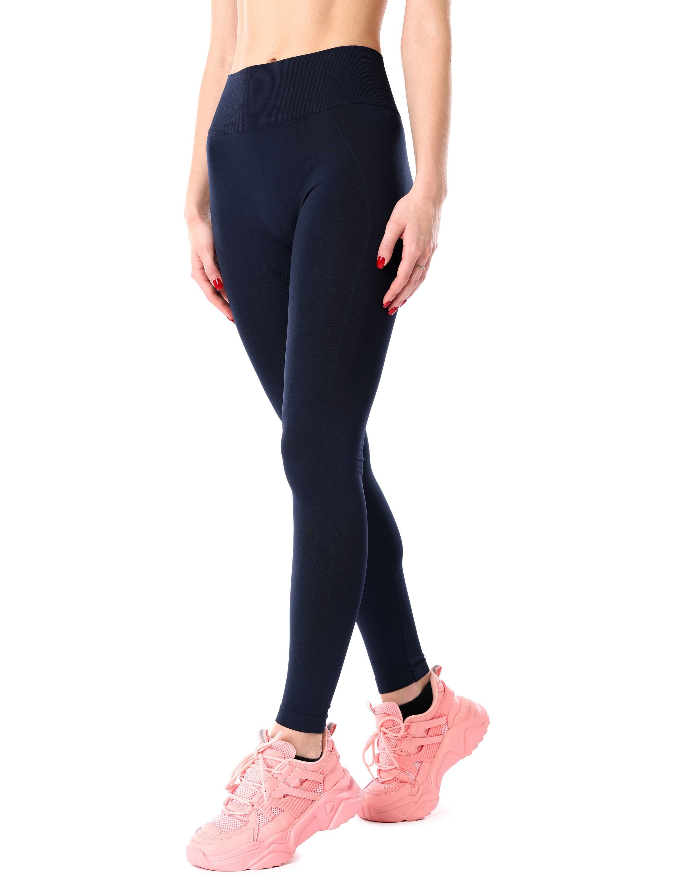 Leggings Damen Nahtlose Leggings mit breitem Komfortbund MSGI056